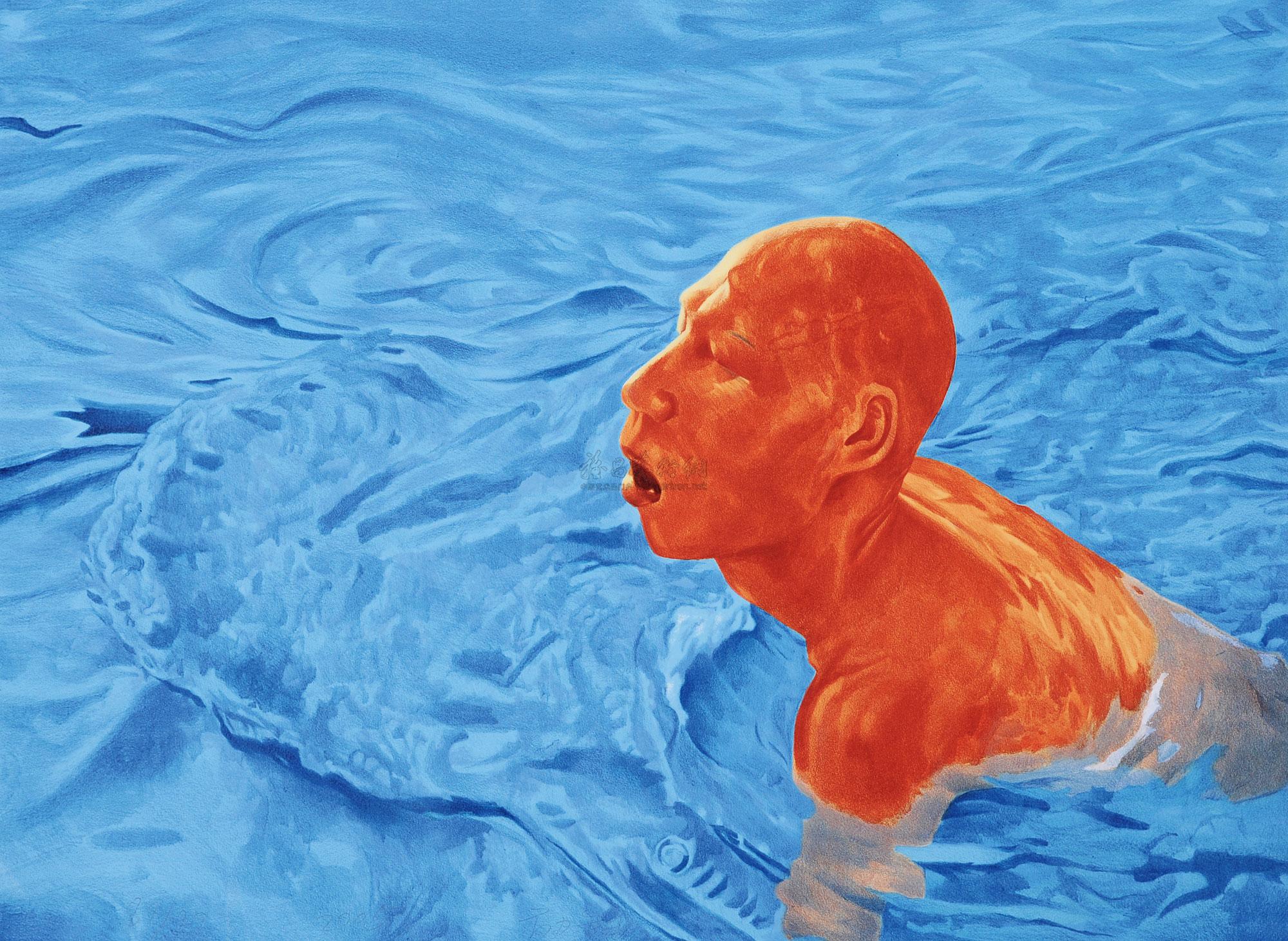 0154无题丝网版画