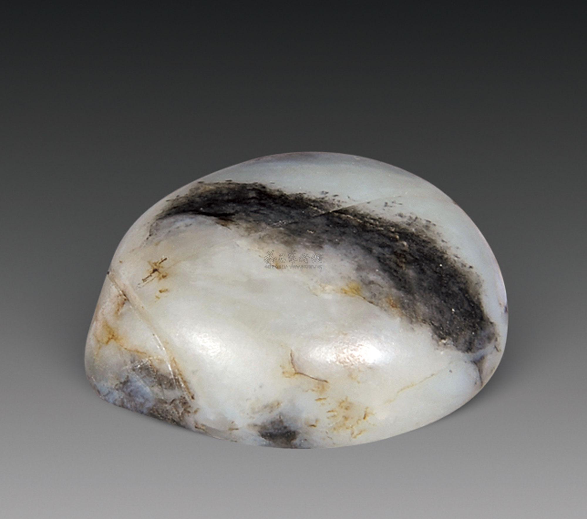 3662明和田玉青花虫挂件