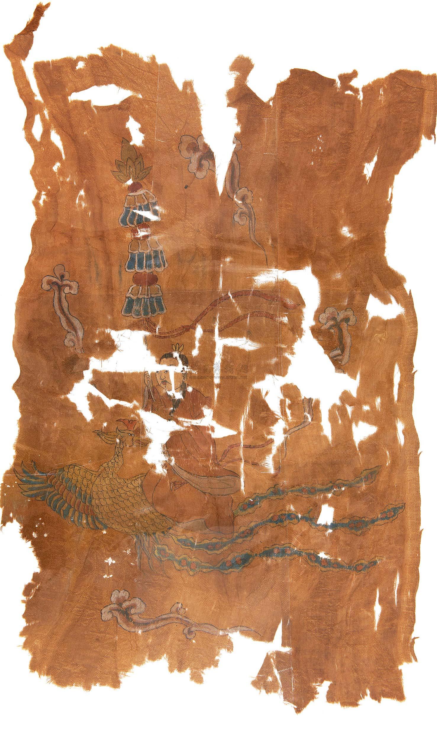 帛画历史背景图片