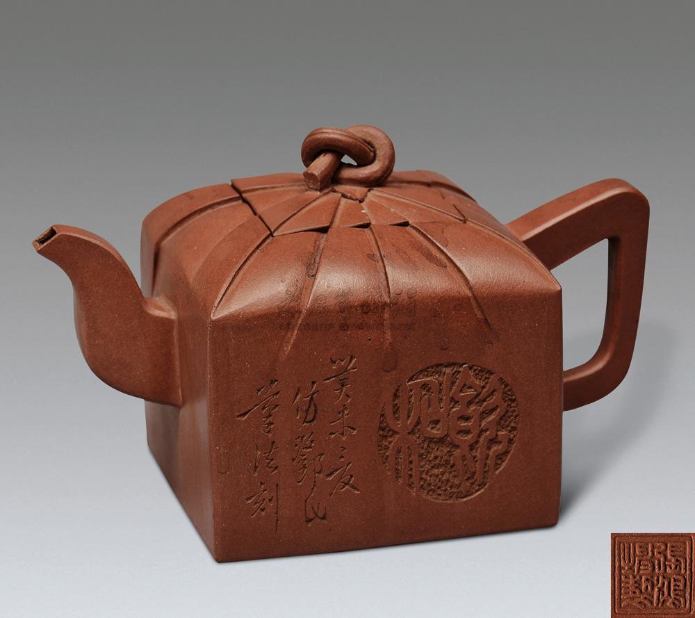 【张鸿坤 四方包】拍卖品_图片_价格_鉴赏_紫砂_雅昌艺术品拍卖网