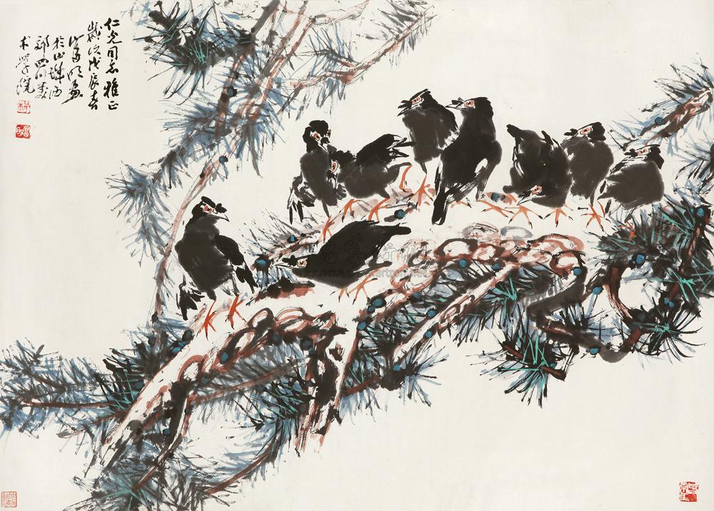 0010 松树八哥