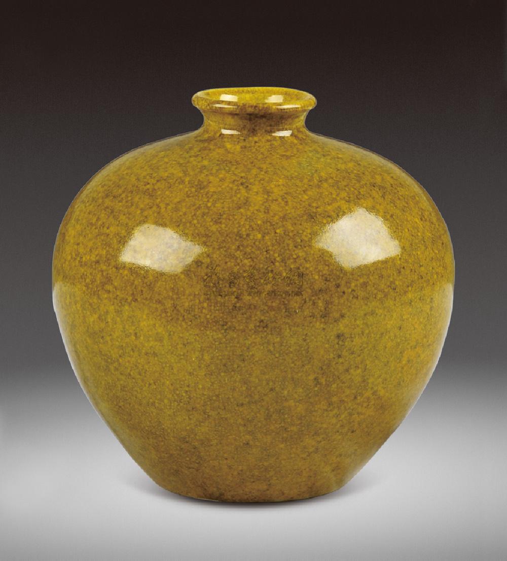 【茶叶末釉苹果尊】拍卖品_图片_价格_鉴赏_现当代及其它瓷器_雅昌