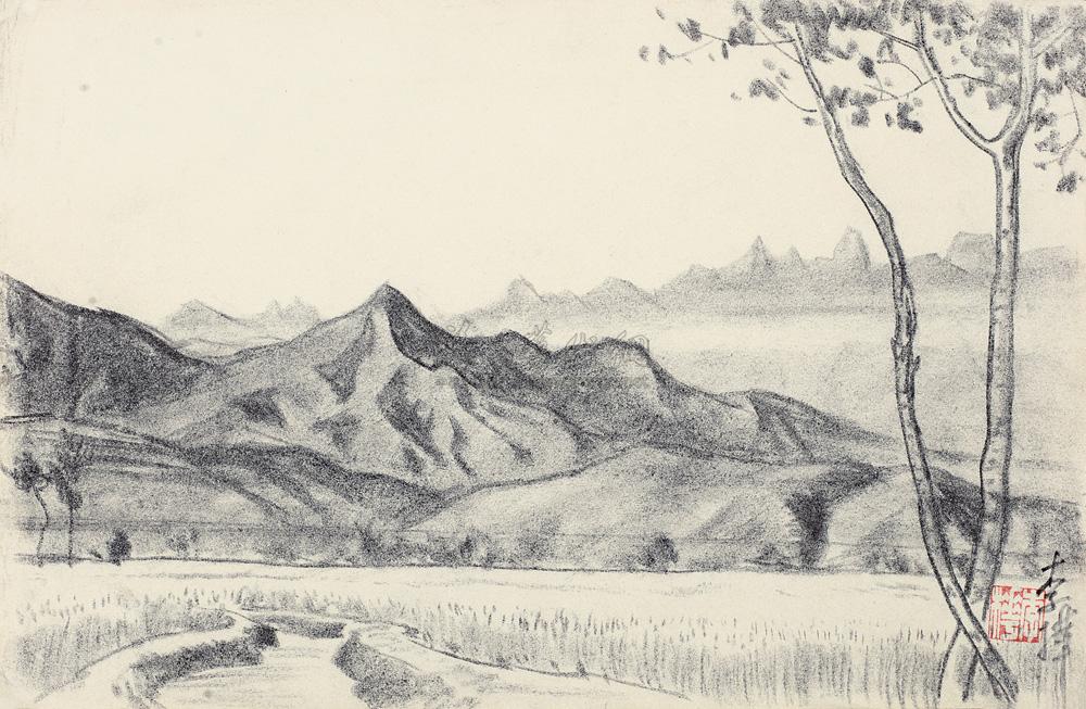 2086麦田纸本速写