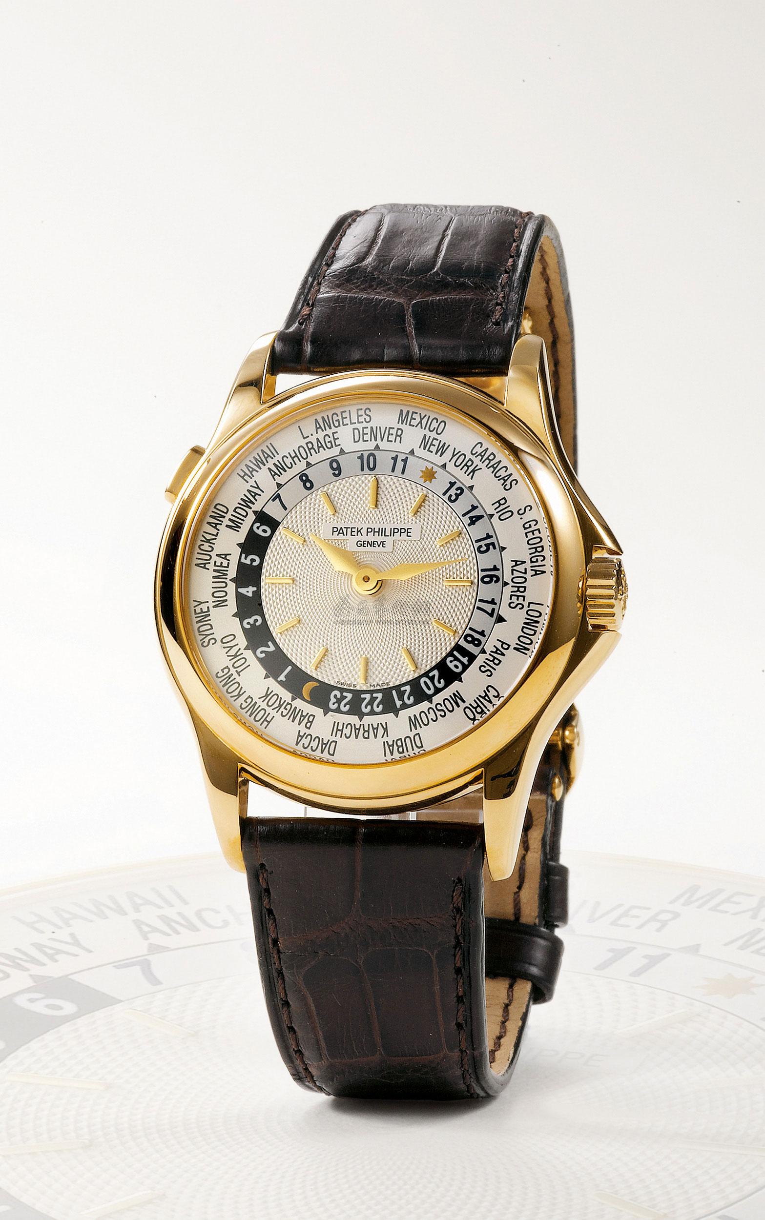 【百達翡麗patek philippe世界時間腕錶,型號5110j】拍賣品_圖片_價格