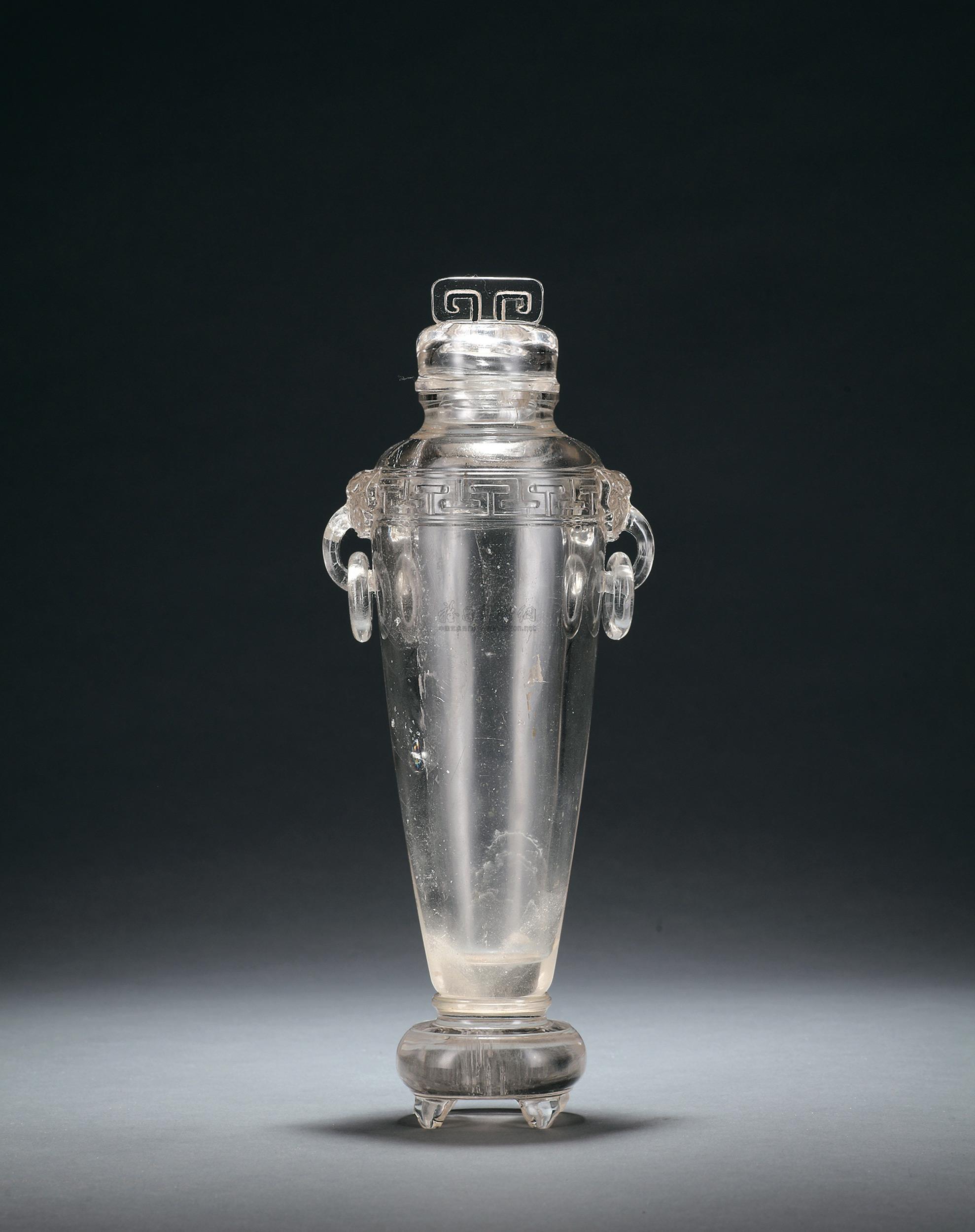 8379 清中期 水晶瓶