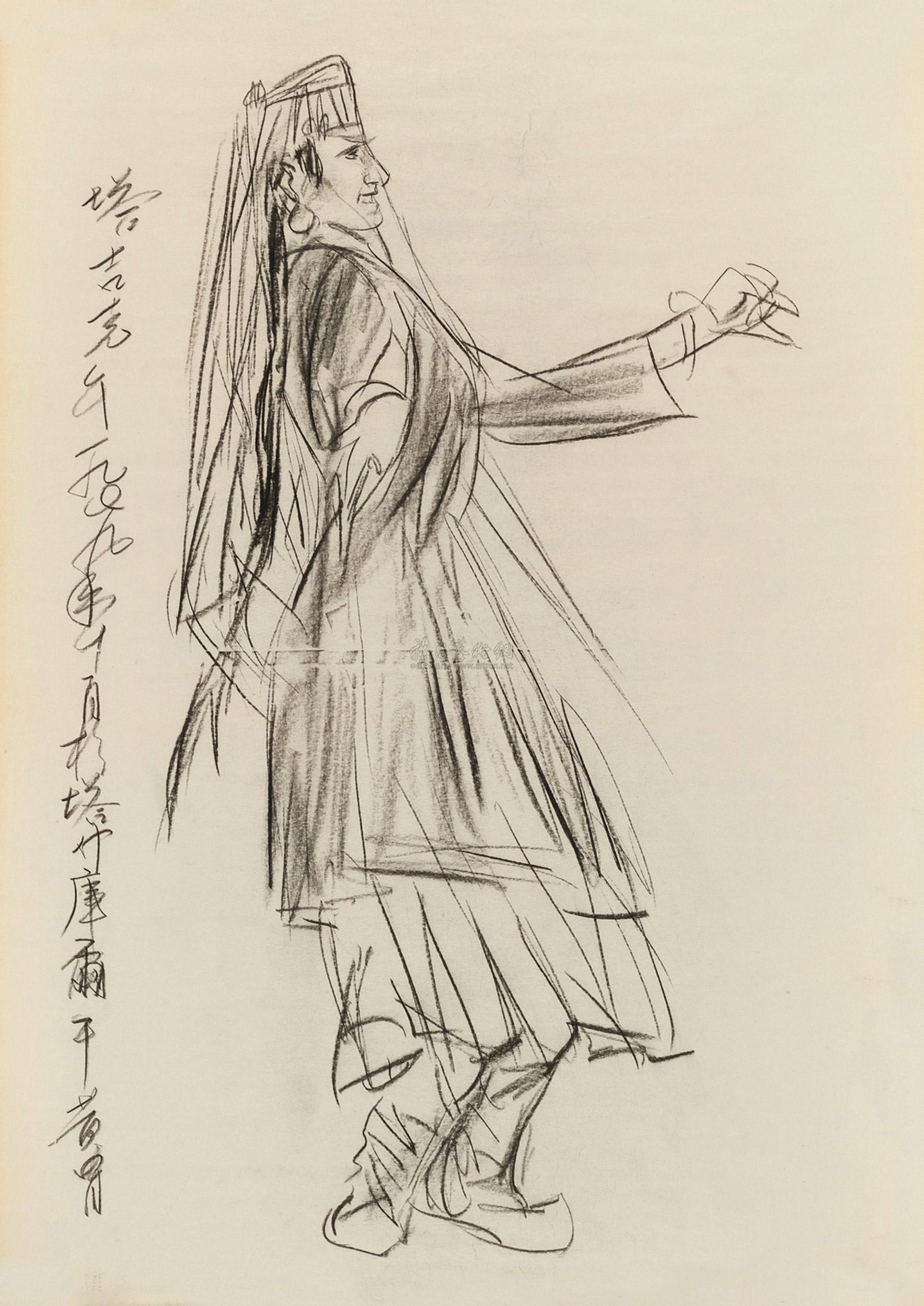 0270 新疆少女图