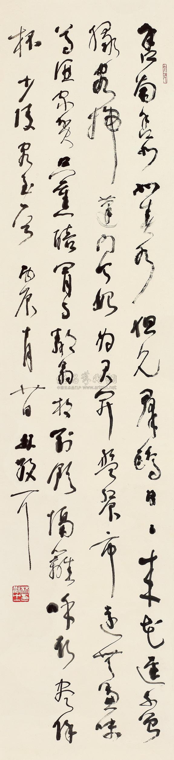 【杜甫 客至 立轴 水墨纸本】拍卖品_图片_价格_鉴赏_书法_雅昌艺术品