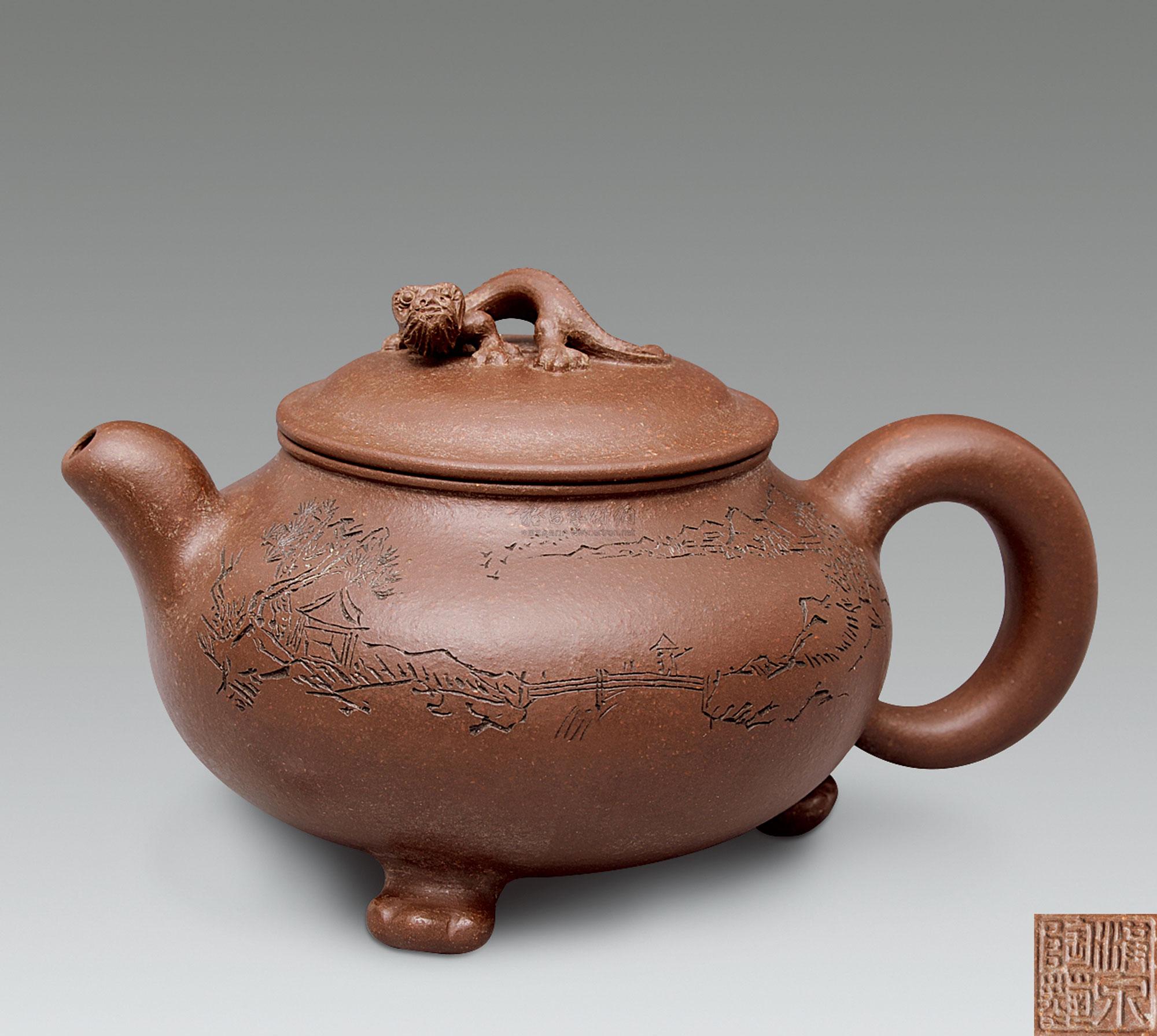 【范洪泉 神龙飞泉壶】拍卖品_图片_价格_鉴赏_紫砂_雅昌艺术品拍卖网