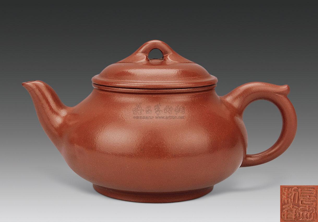 【顾景舟 如意壶】拍卖品_图片_价格_鉴赏_紫砂_雅昌艺术品拍卖网