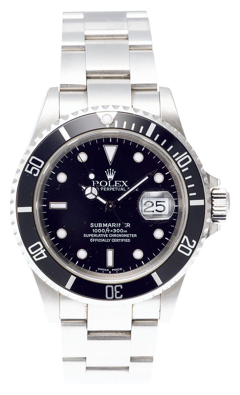 2677劳力士oysterperpetualdatesubmariner69腕表