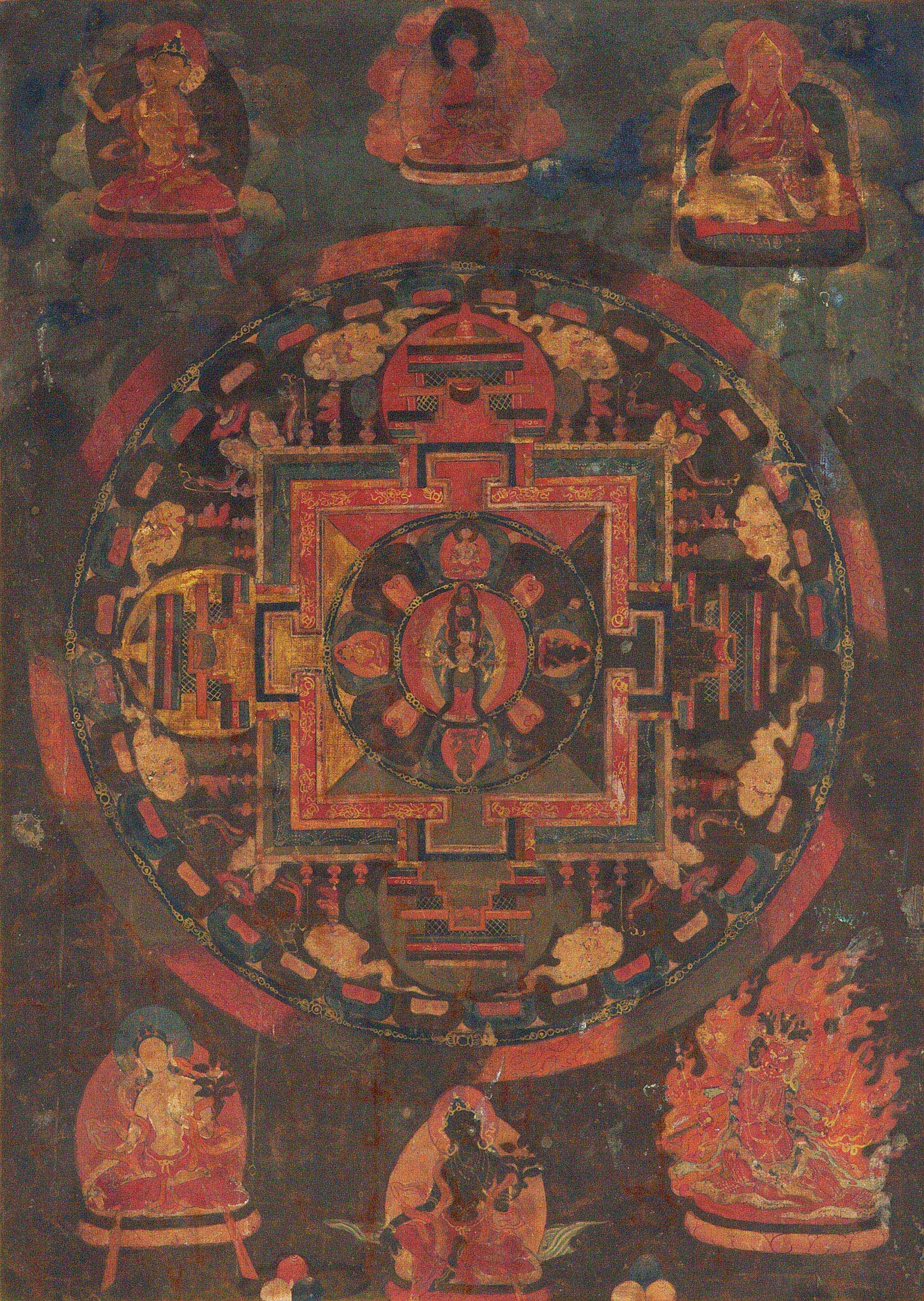 2155 西藏曼陀罗画像