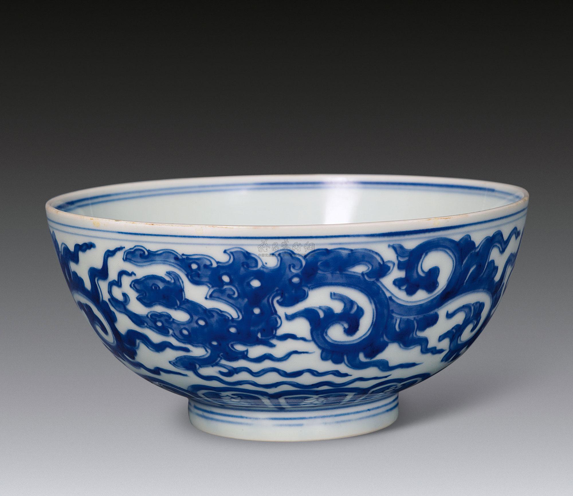 【青花龙纹碗】拍卖品_图片_价格_鉴赏_现当代及其它瓷器_雅昌艺术品