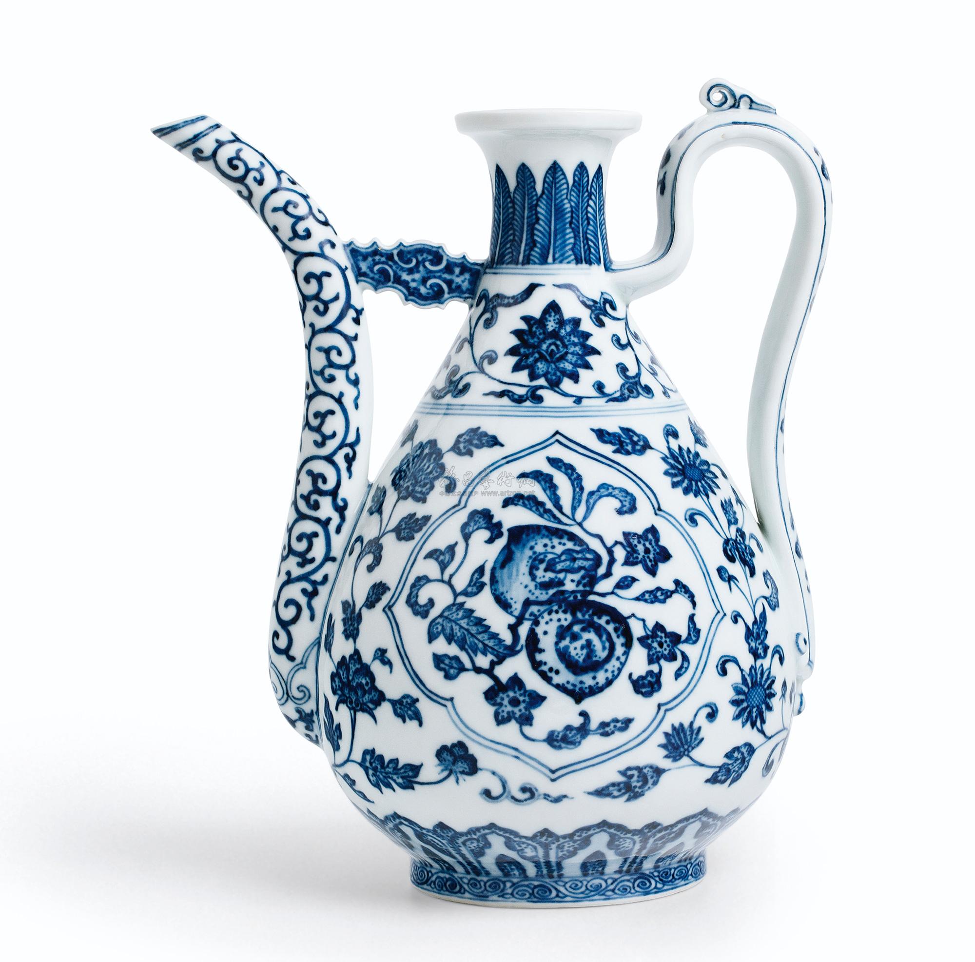 纹明式执壶】拍卖品_图片_价格_鉴赏_清代青花瓷器_雅昌艺术品拍卖网