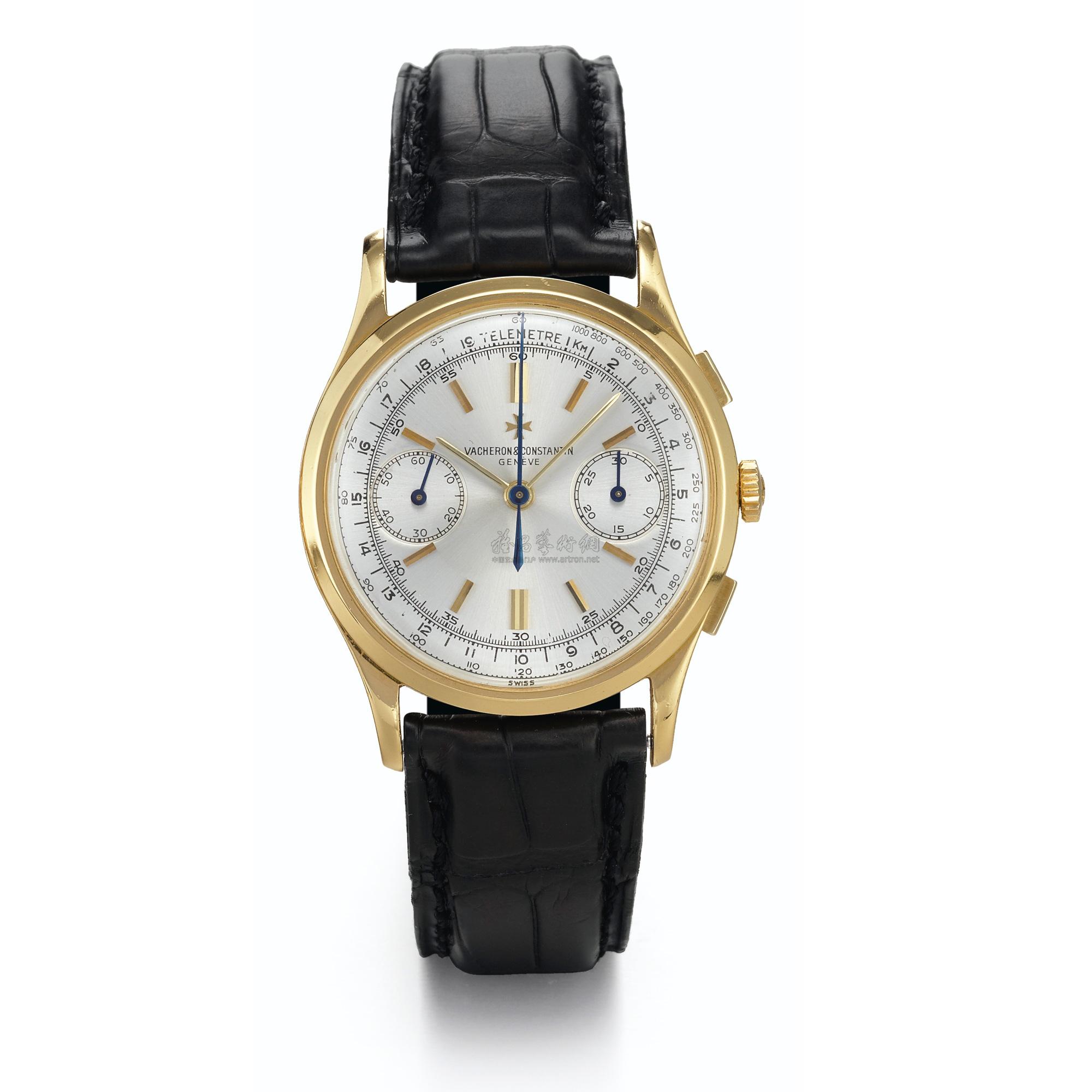 2233vacheronconstantinayellowgoldchronographwristwatchc