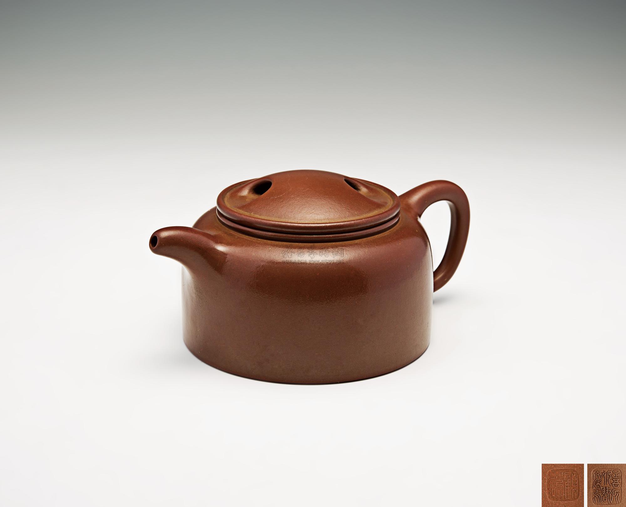 【顾景舟制 井蕃紫沙壶】拍卖品_图片_价格_鉴赏_紫砂_雅昌艺术品拍卖
