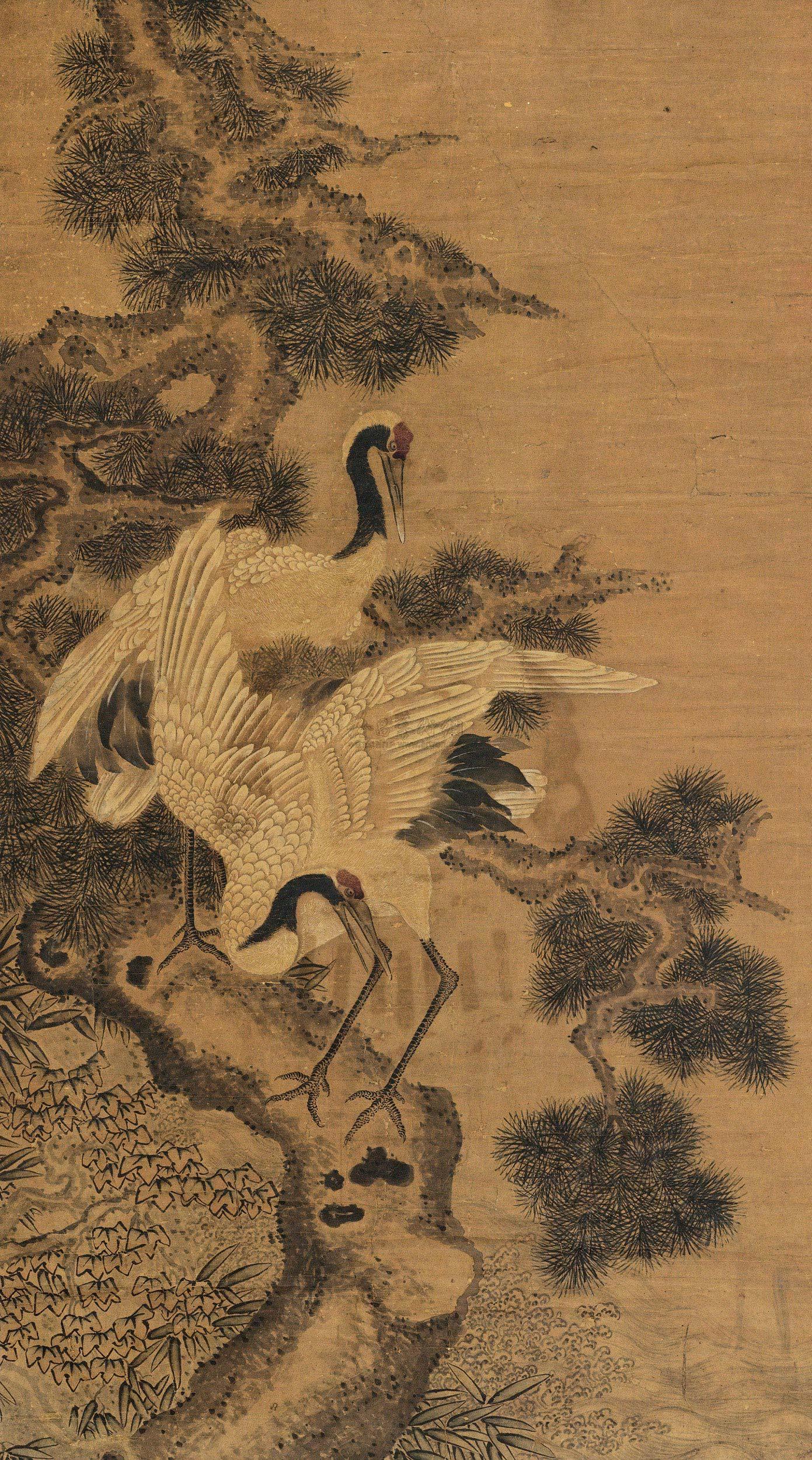 【松鹤图】拍卖品_图片_价格_鉴赏_绘画_雅昌艺术品拍卖网