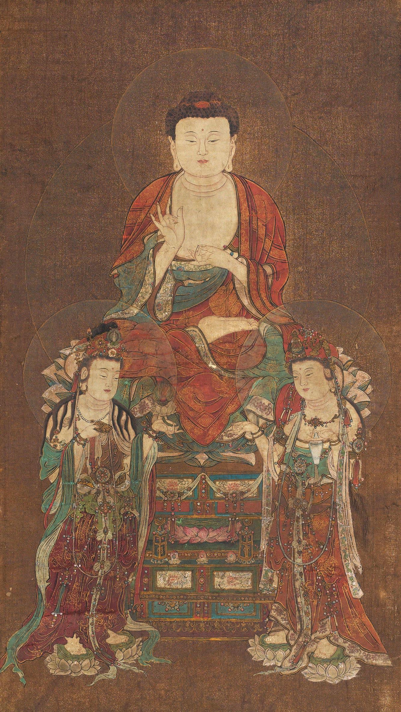 【佛像 立轴 设色绢本】拍卖品_图片_价格_鉴赏_绘画_雅昌艺术品拍卖