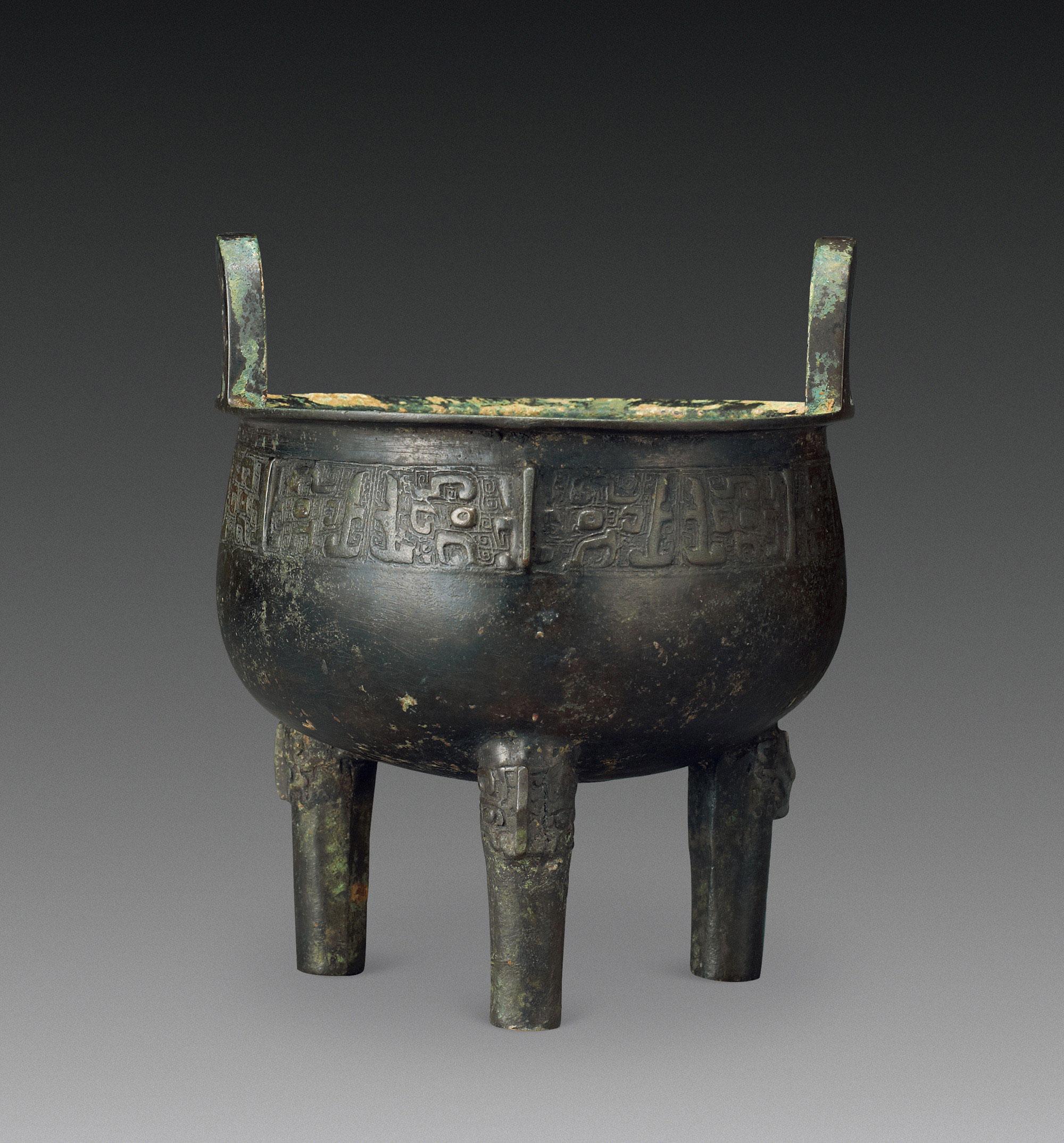 【商 青铜饕餮纹三足鼎】拍卖品_图片_价格_鉴赏_青铜器_雅昌艺术品拍