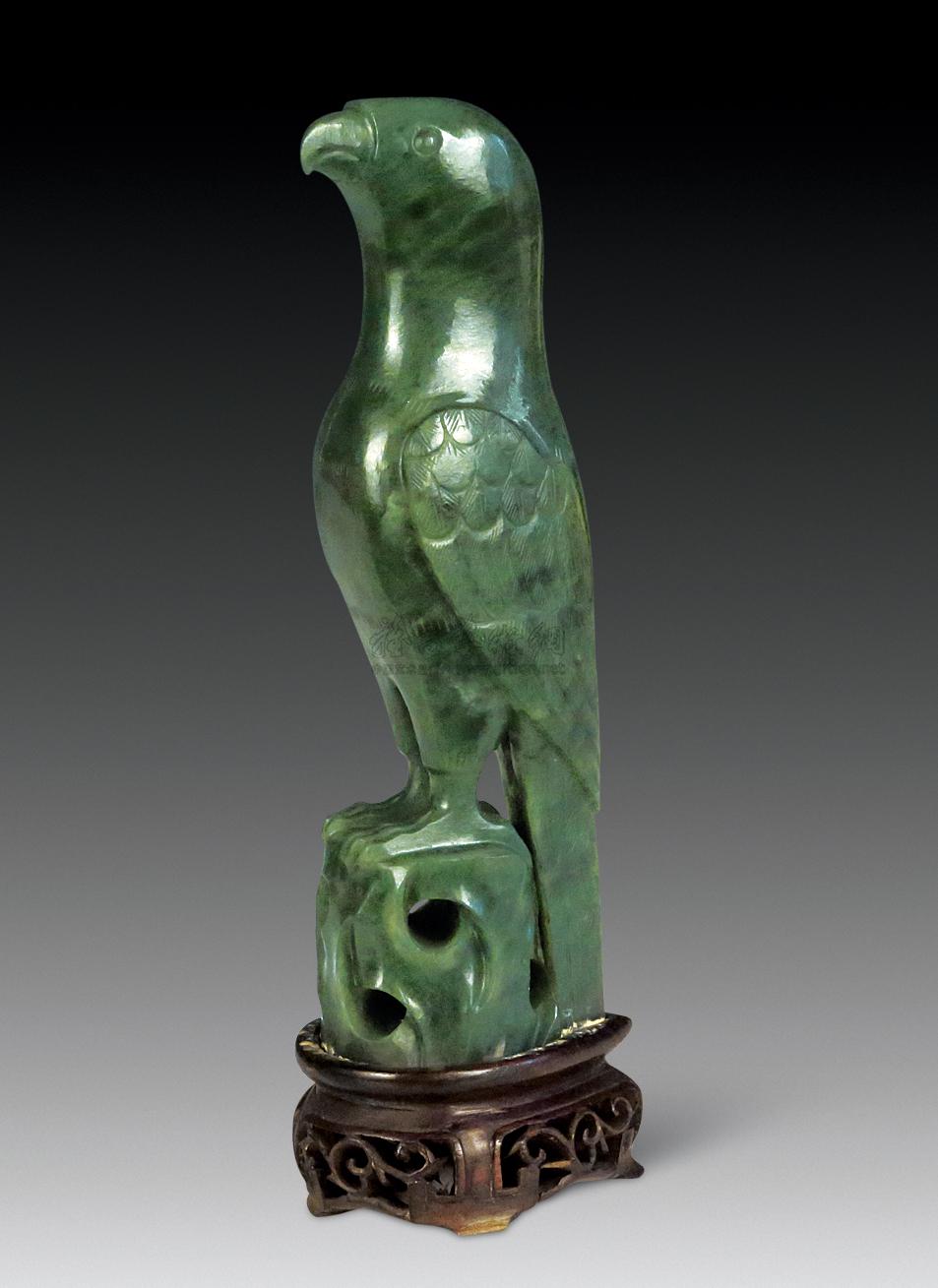 0172碧玉海东青立件