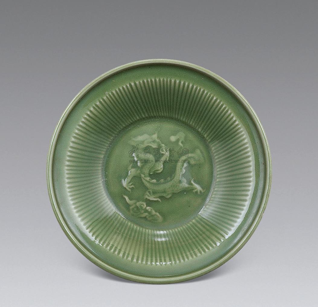 【龙泉印花龙纹大盘】拍卖品_图片_价格_鉴赏_现当代及其它瓷器_雅昌