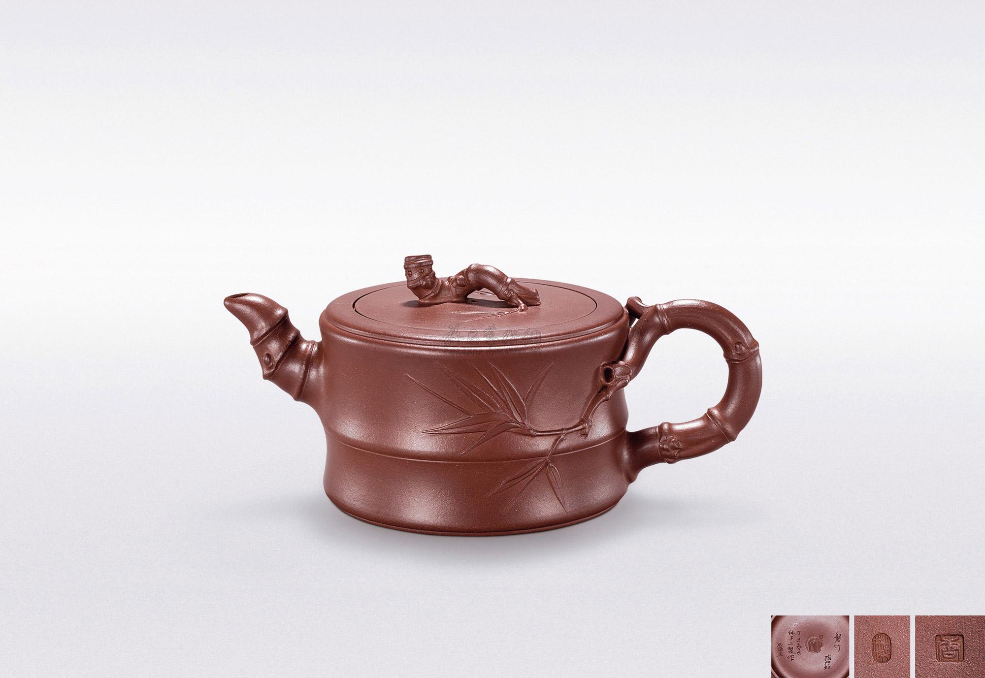 【唐彬杰·盘竹】拍卖品_图片_价格_鉴赏_紫砂_雅昌艺术品拍卖网