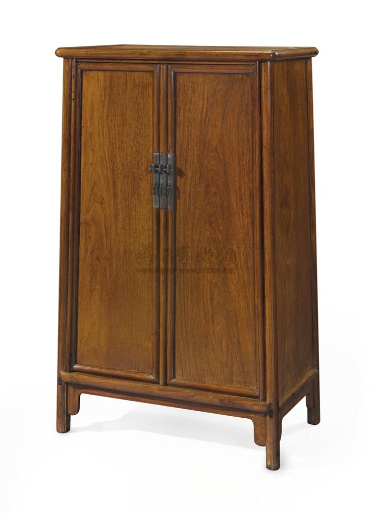 2015 清初 黄花梨圆角柜