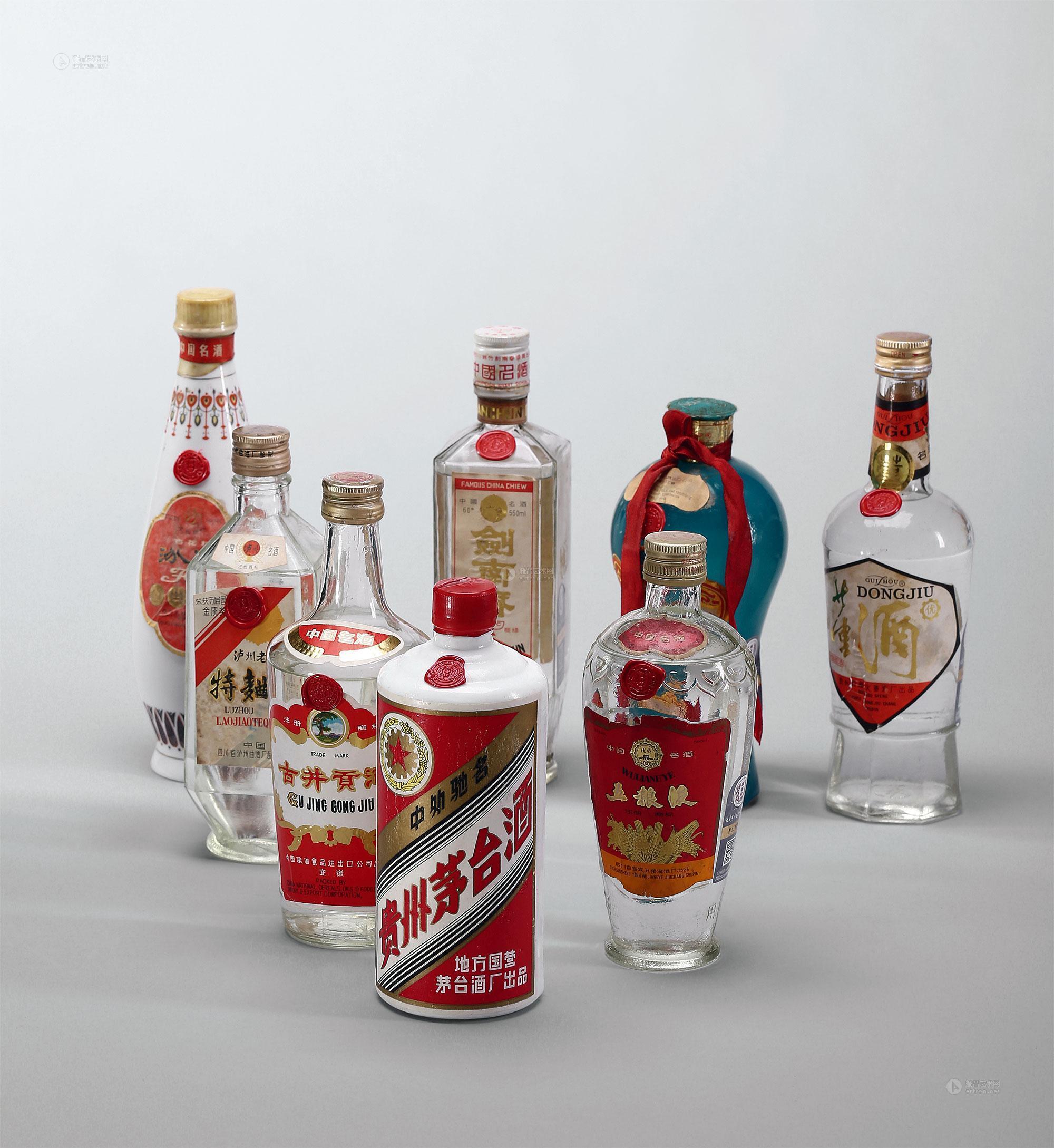 3657 80年代八大名酒套装