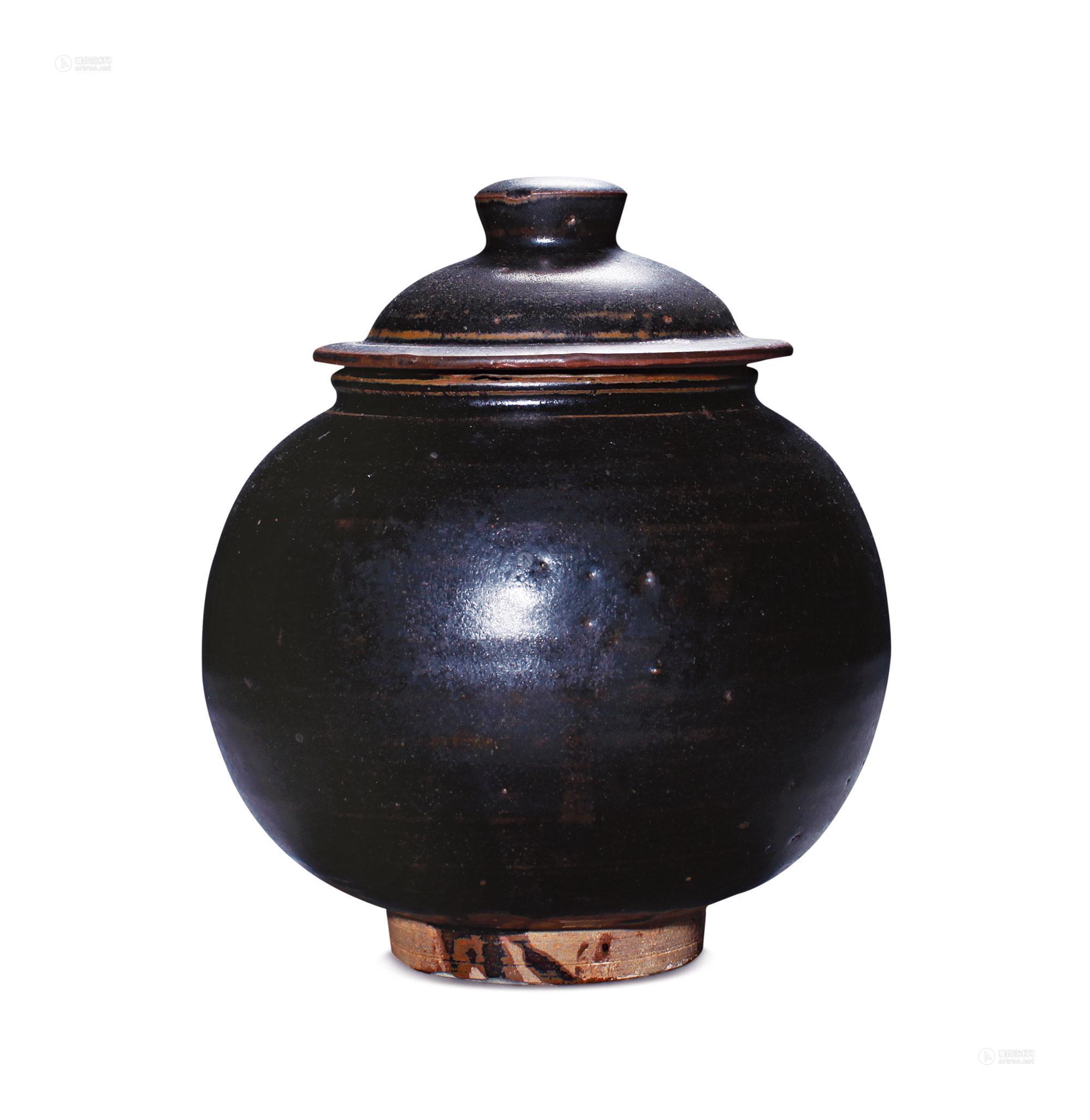 【元末明初 河南窑口黑釉小罐】拍卖品_图片_价格_鉴赏_元代以前陶瓷