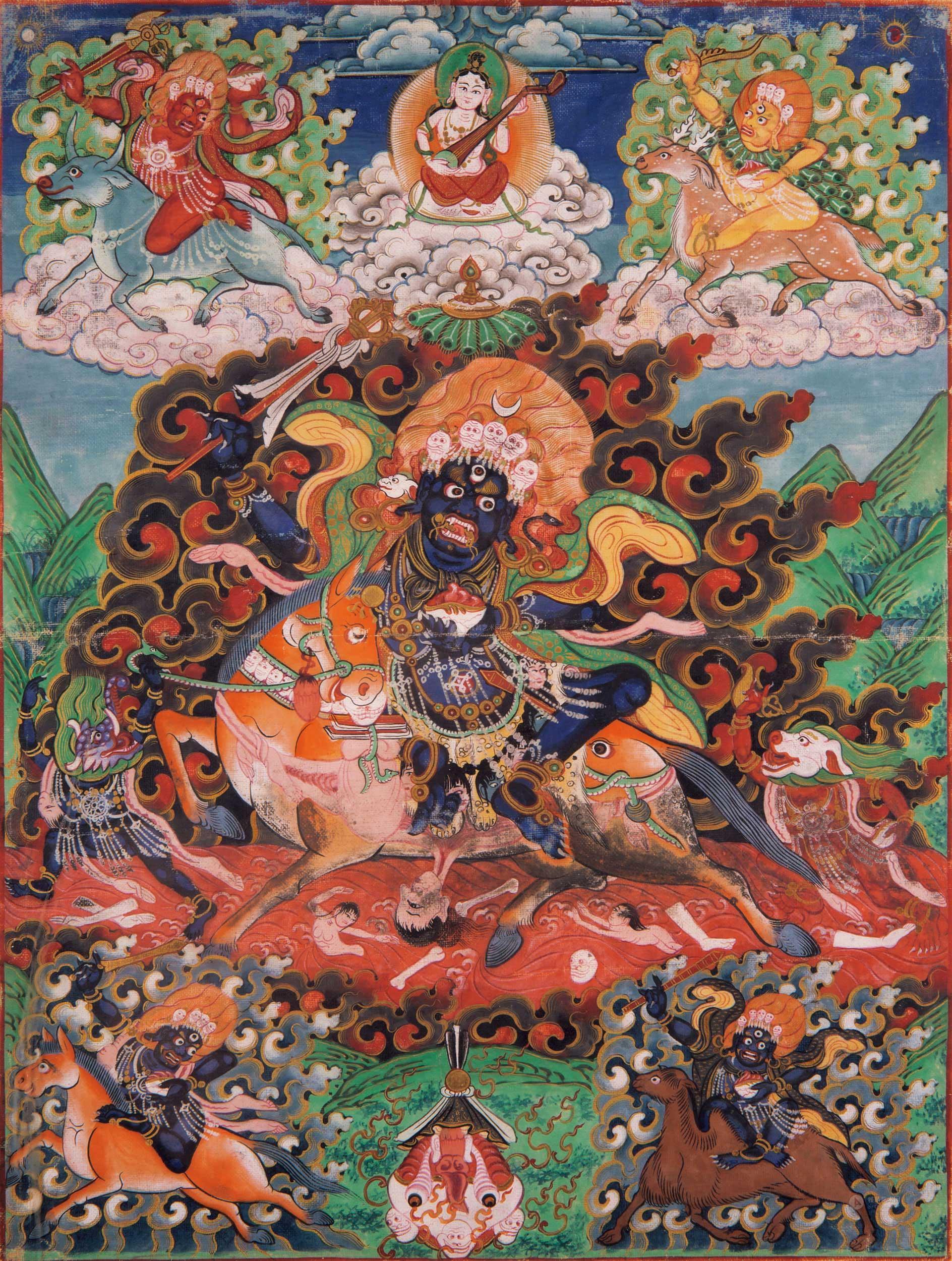 藏传佛教巴登拉姆图片