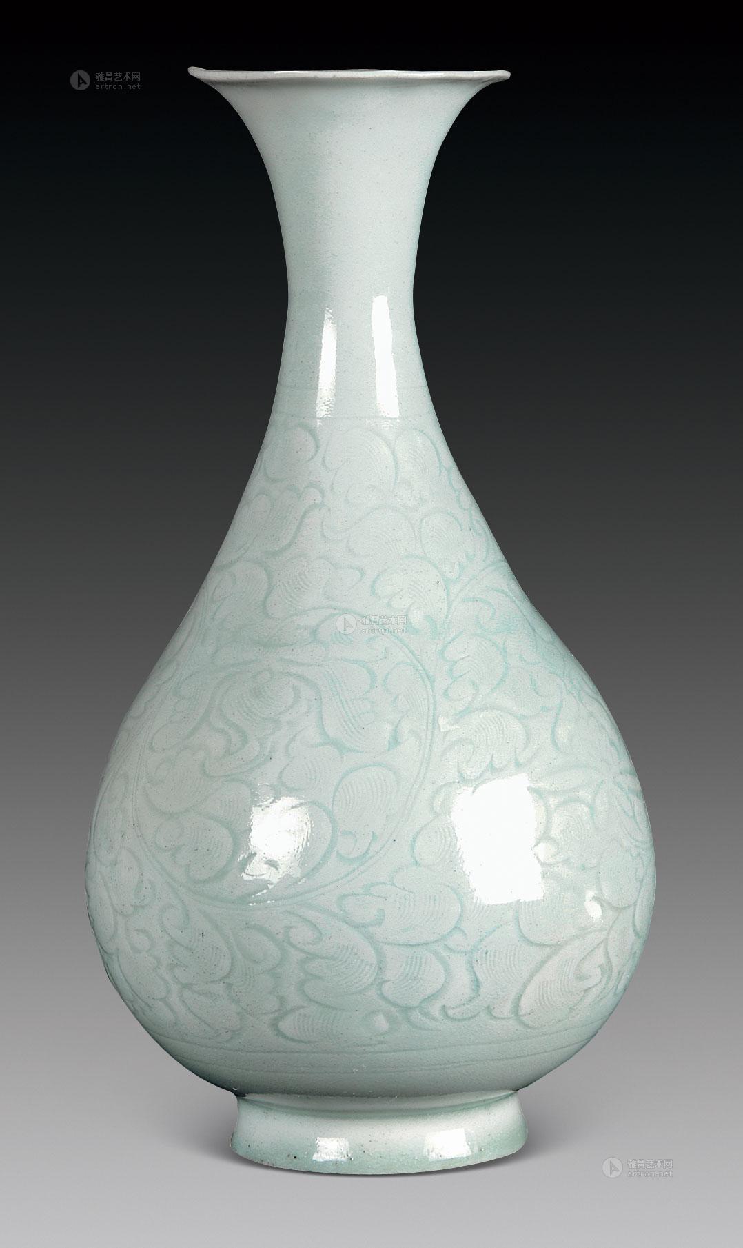 【宋 影青釉划花玉壶春瓶】拍卖品_图片_价格_鉴赏