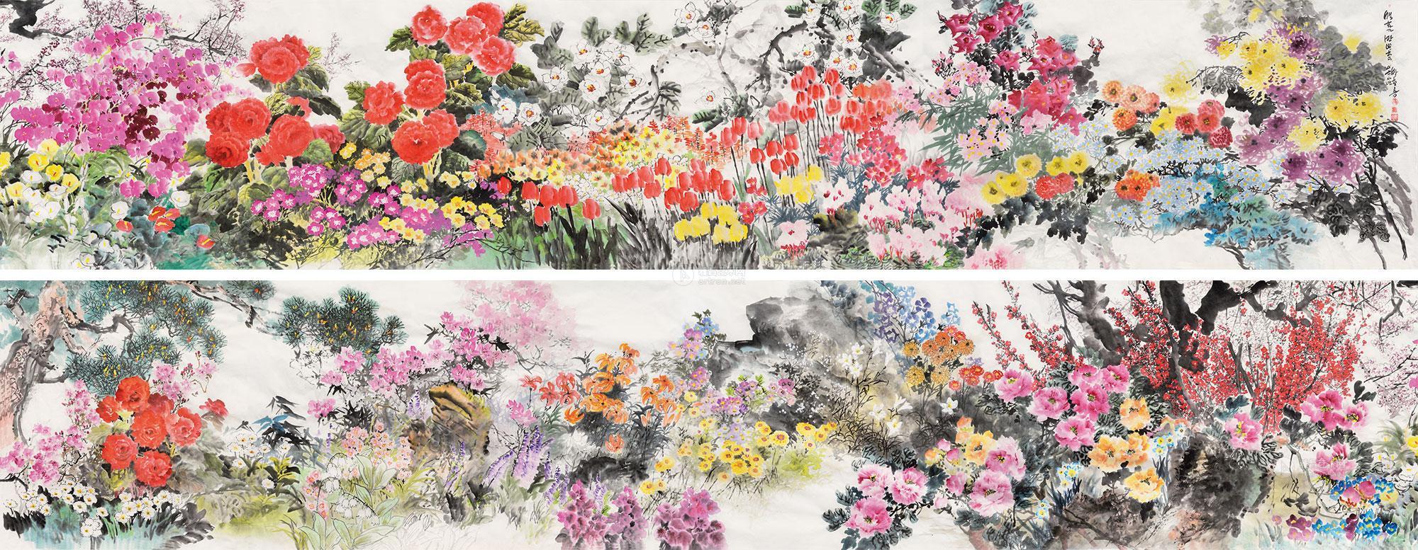 0106 2004年作 百花齐放