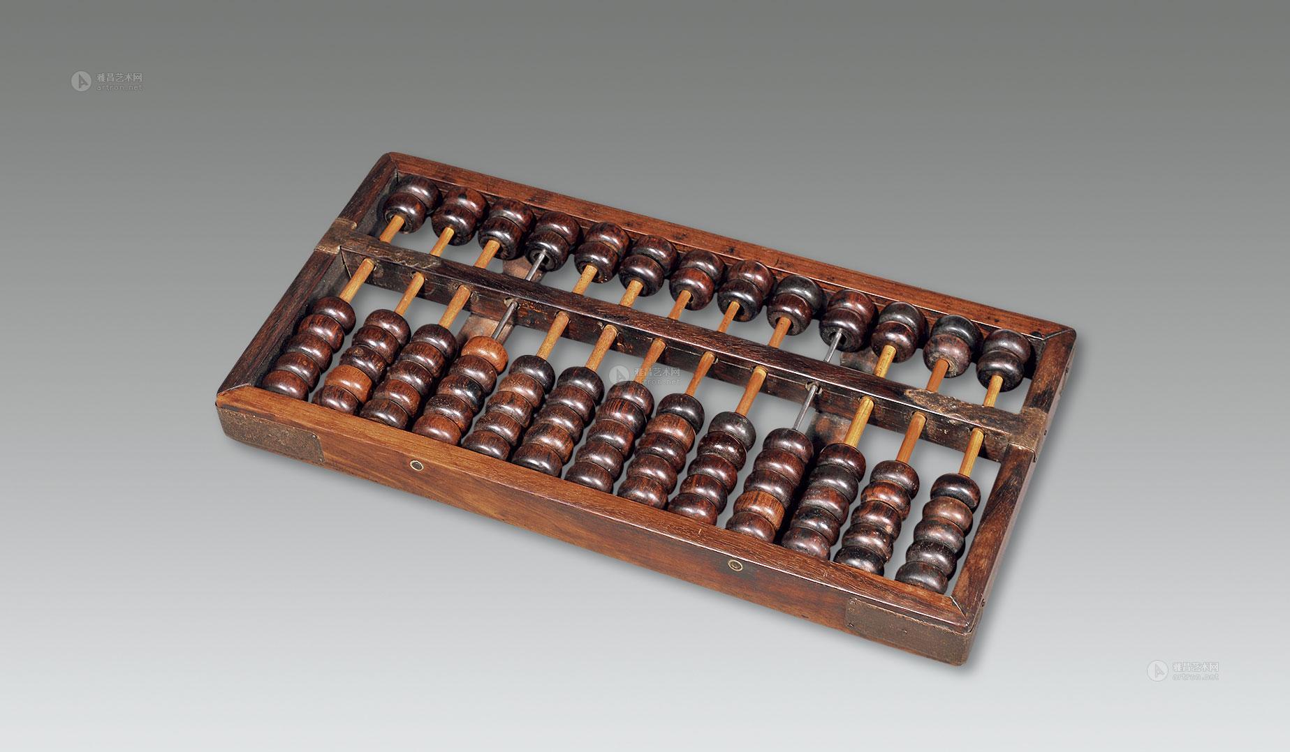 6517清黄花梨算盘