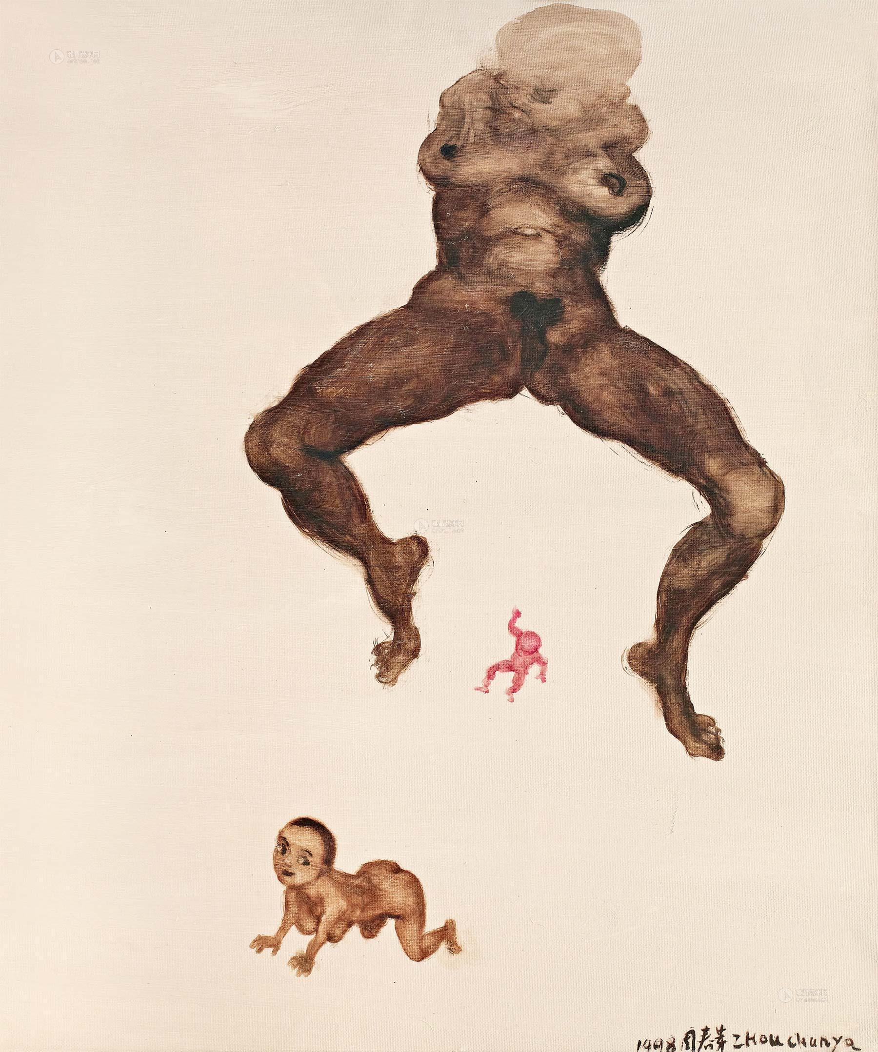 0816 1997年作至1998年作 情欲系列·女人体 布面 油画