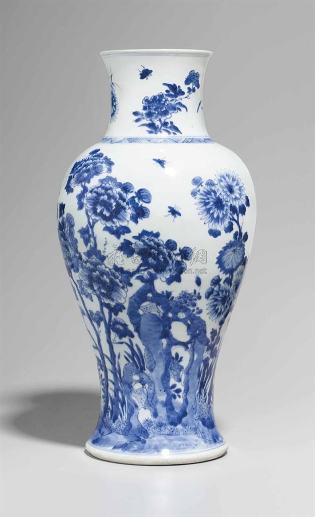 康熙 青花长寿富贵图观音尊】拍卖品_图片_价格_鉴赏_清代青花瓷器