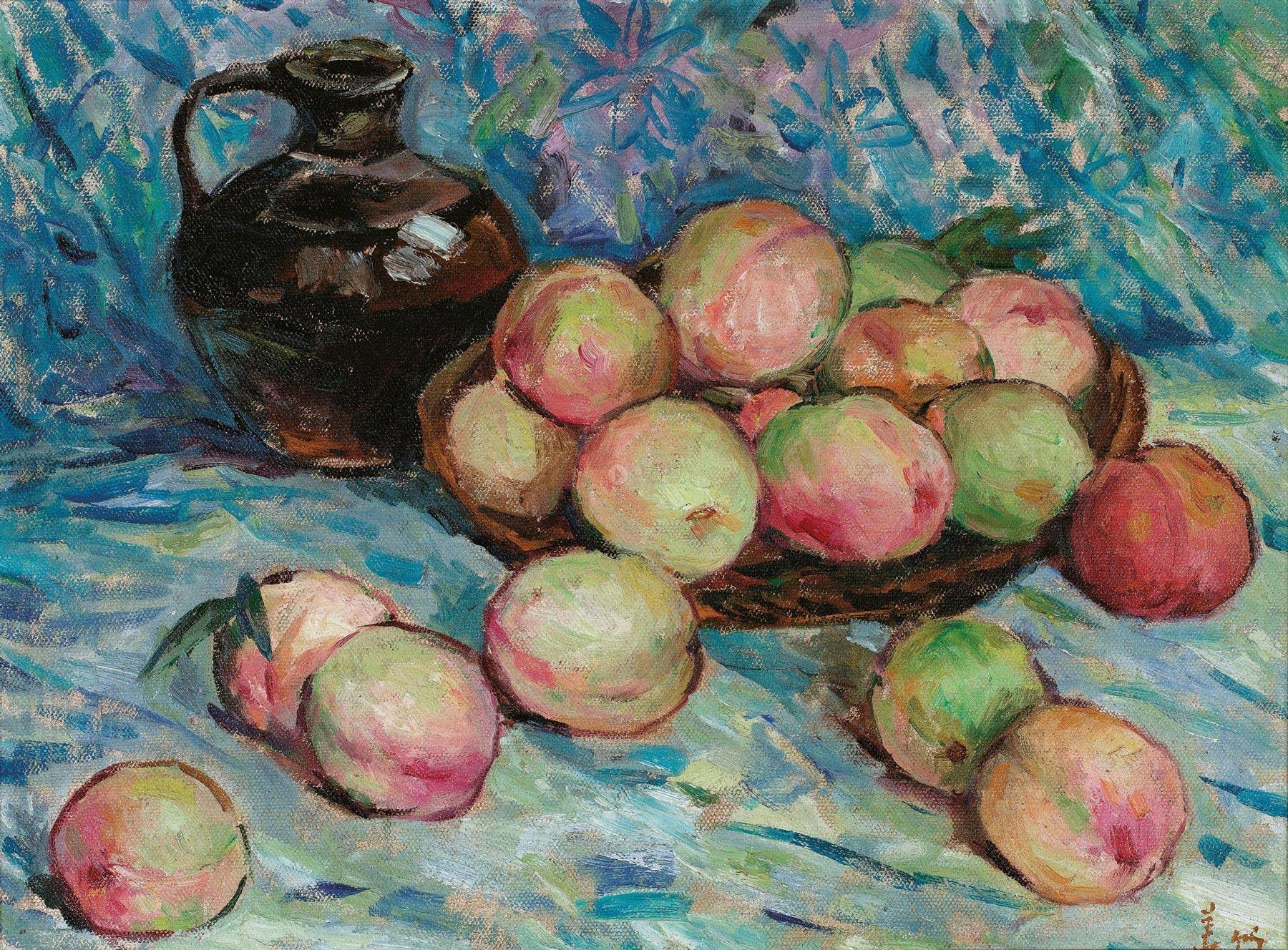 【水果静物 油彩 画布】拍卖品_图片_价格_鉴赏_油画_雅昌艺术品拍卖