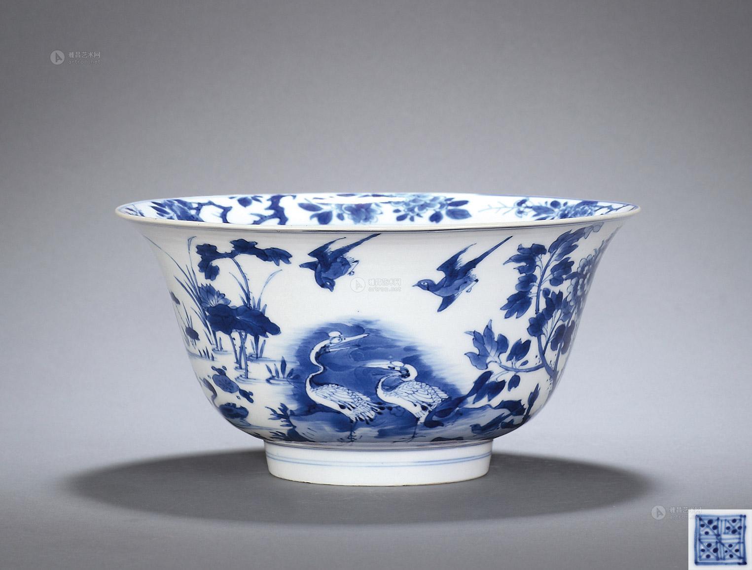 【清康熙 青花五伦图碗】拍卖品_图片_价格_鉴赏_清代青花瓷器_雅昌