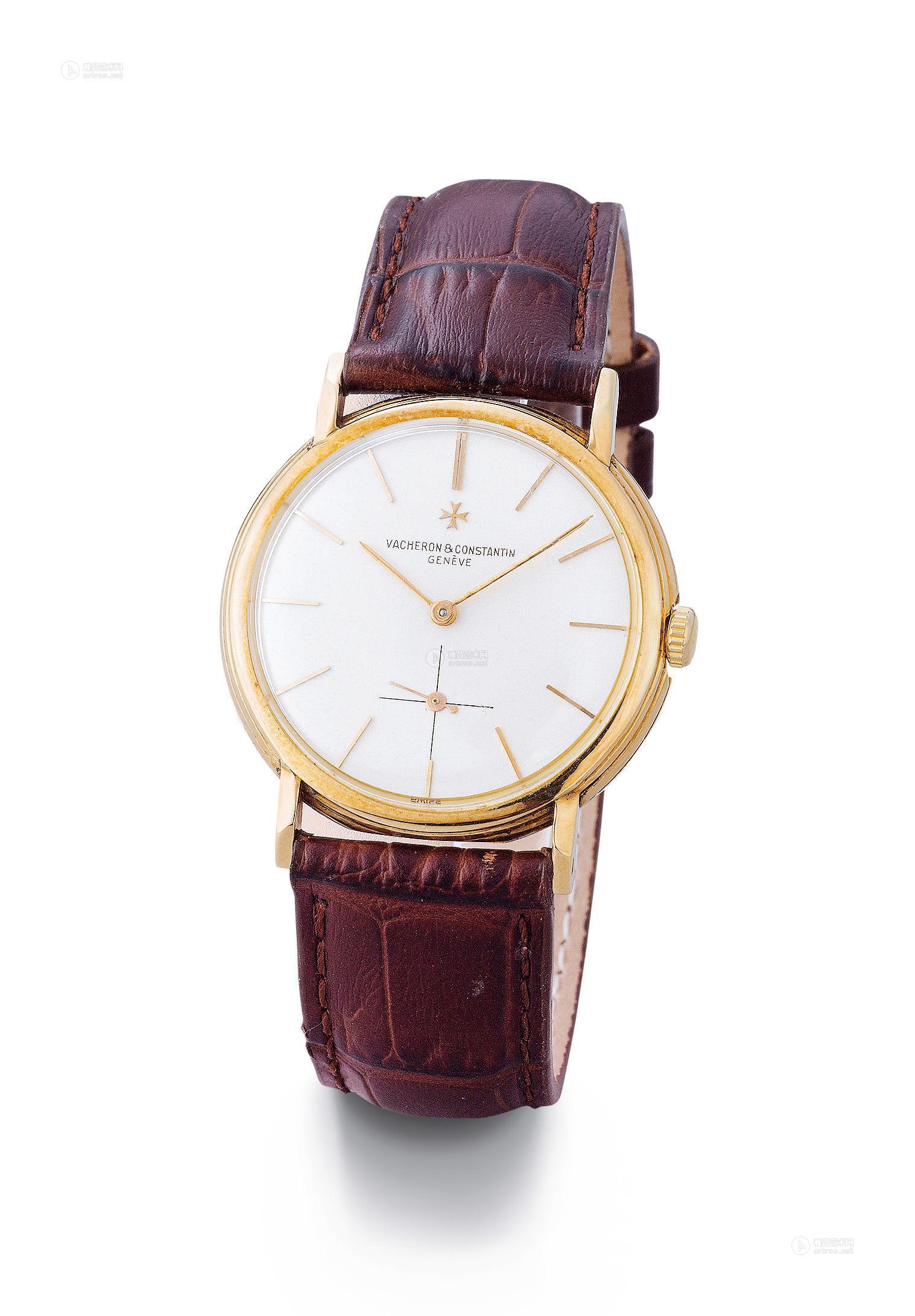 2107 江诗丹顿 18k手动小三针腕表