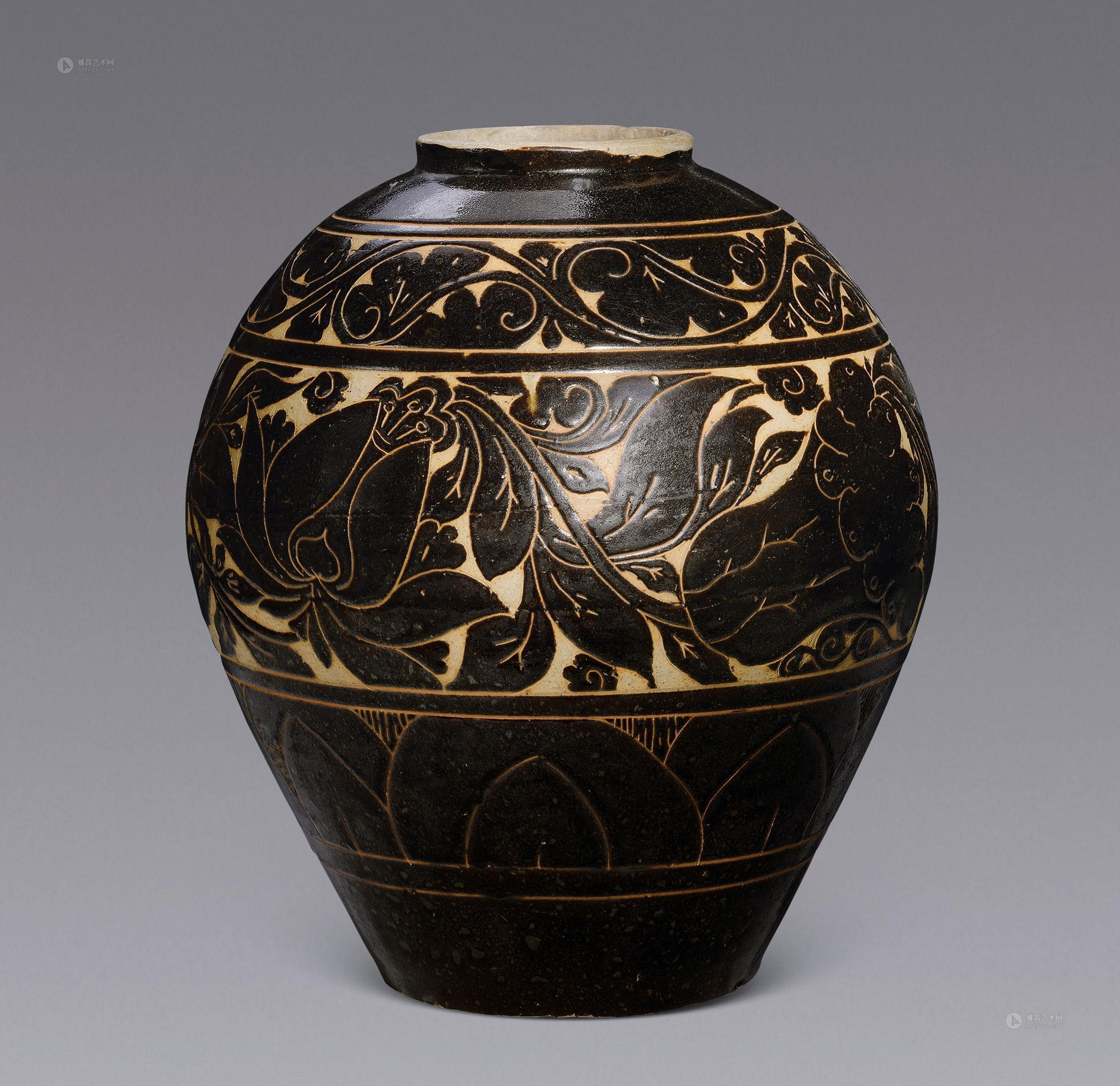 西夏金代时期的黑釉瓷欣赏