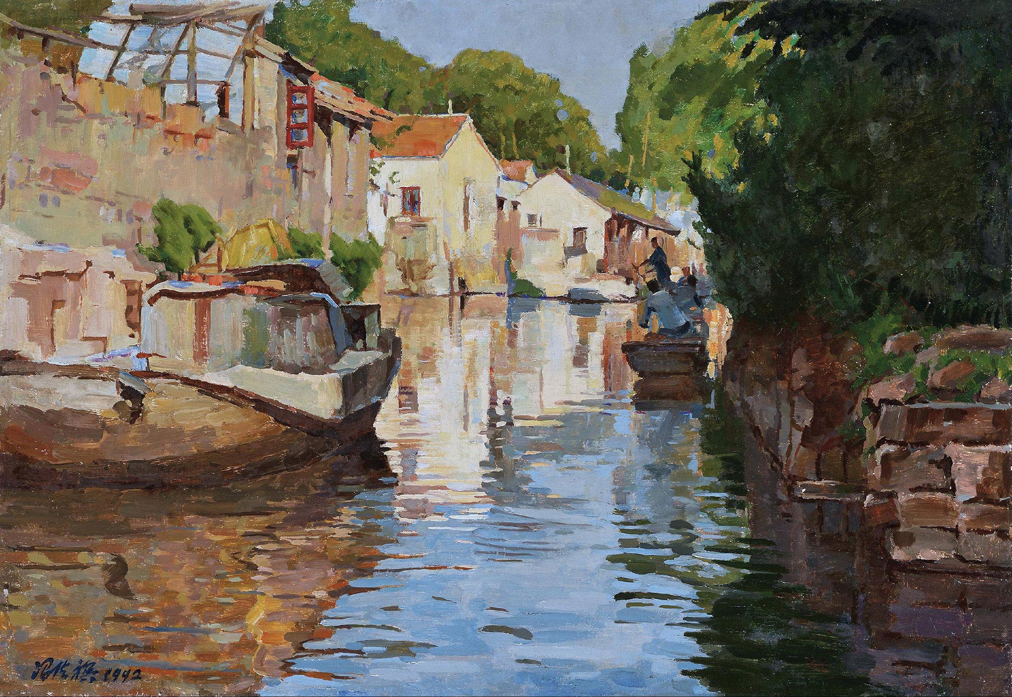 77 布面油画