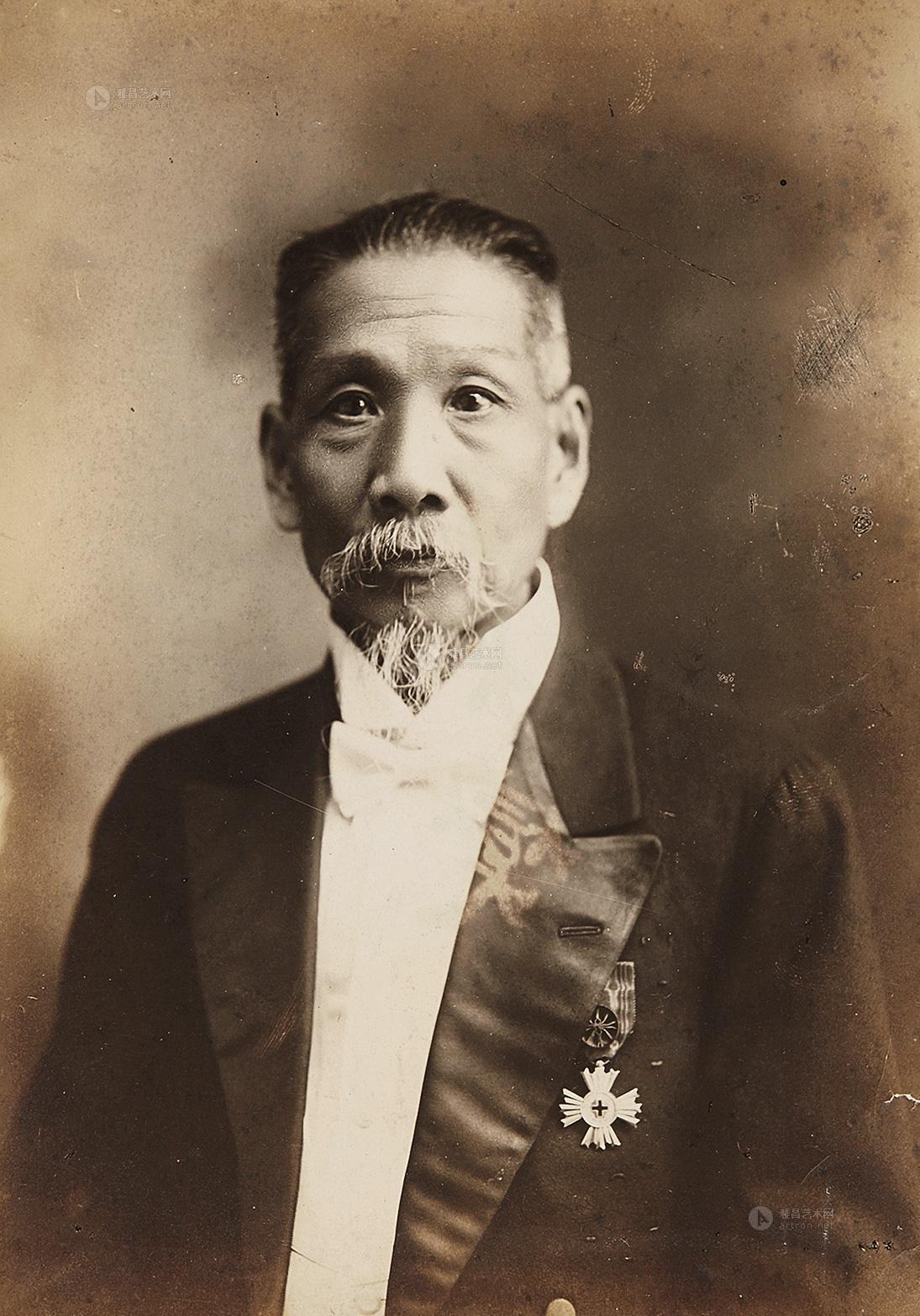 0332汪大燮银盐照片一张