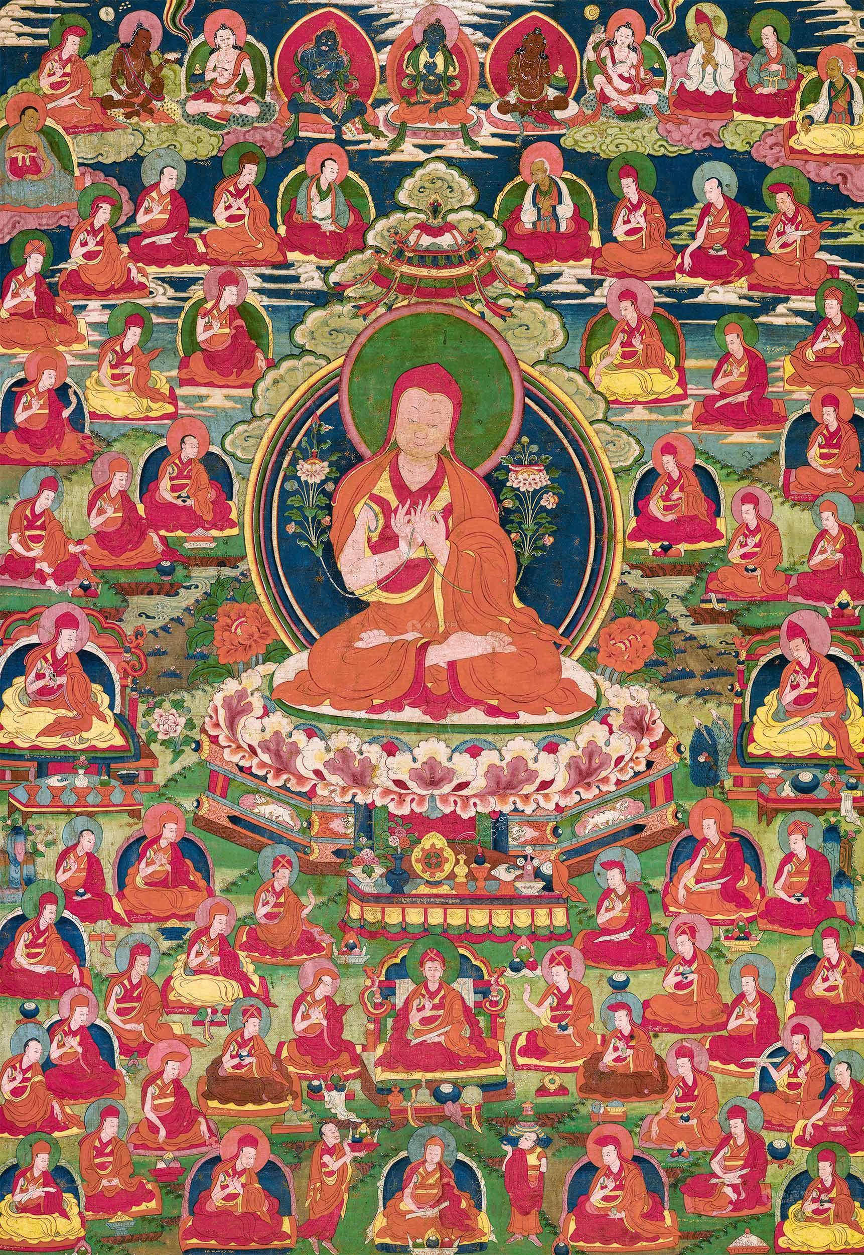 藏传佛教萨迦派图片