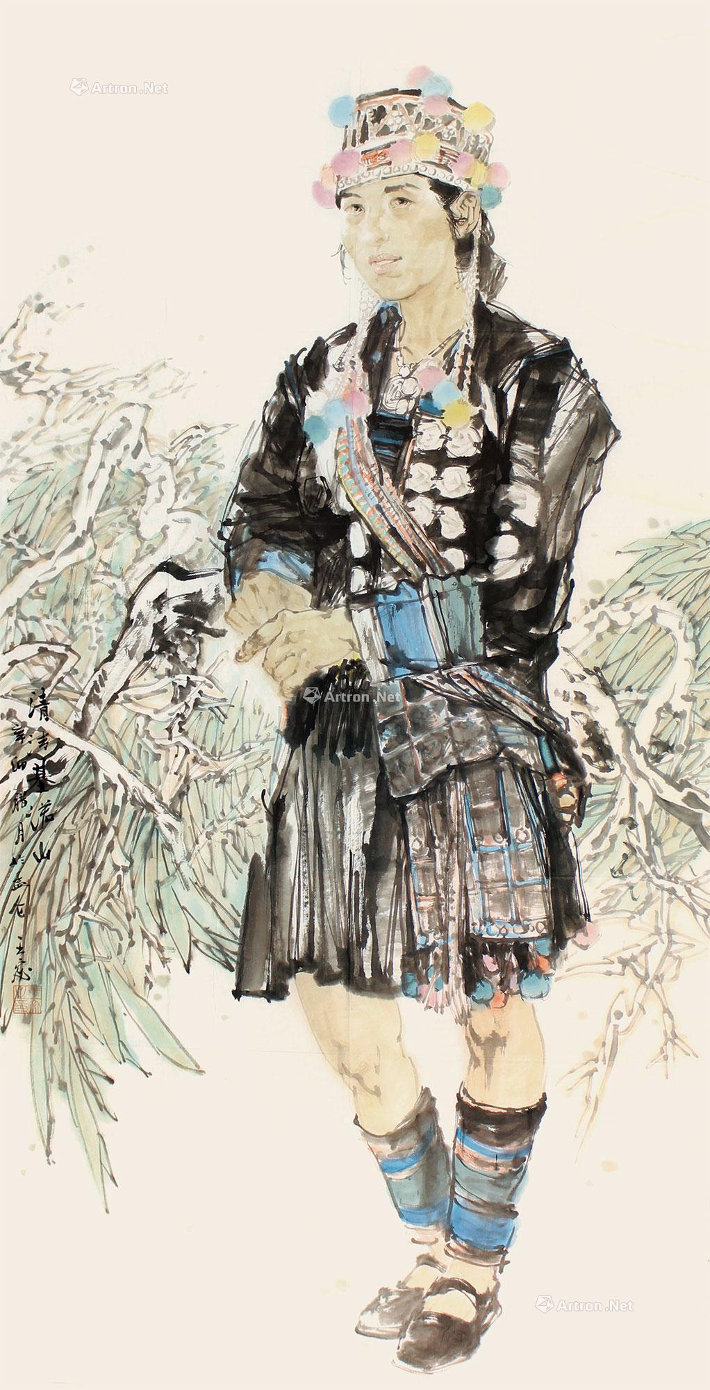 【人物 镜片 纸本】拍卖品_图片_价格_鉴赏_绘画_雅昌艺术品拍卖网