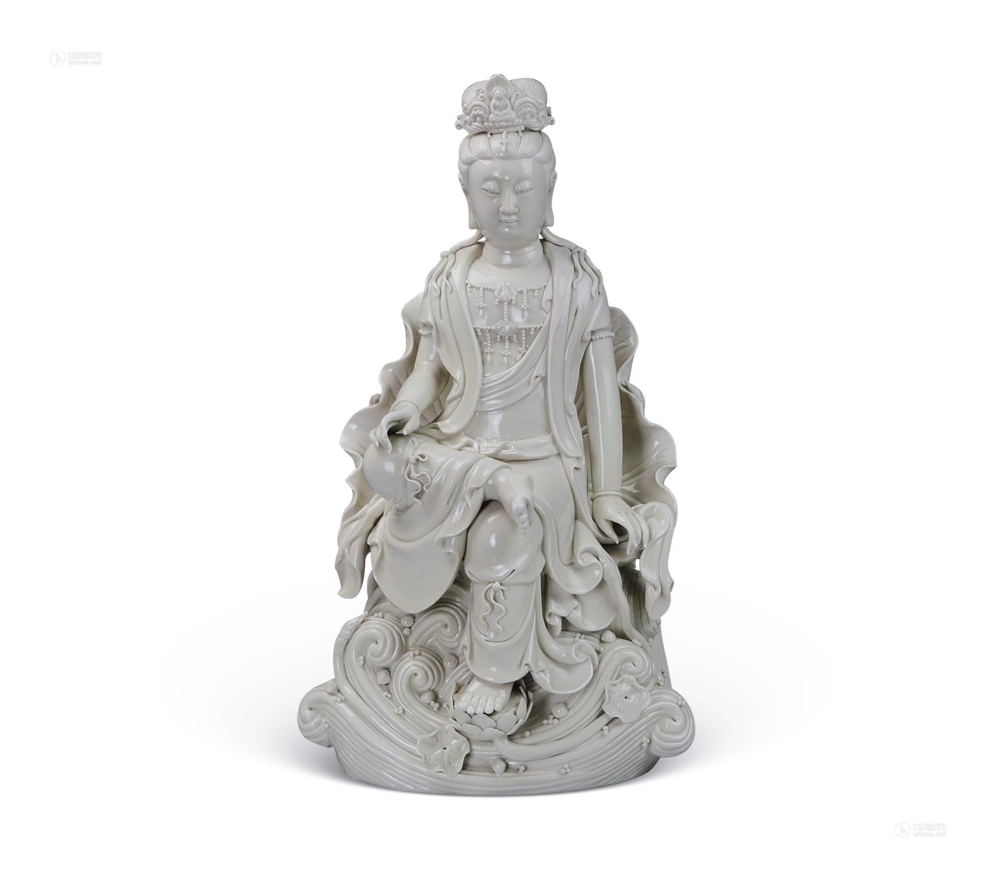 0689明何朝宗款观音坐像