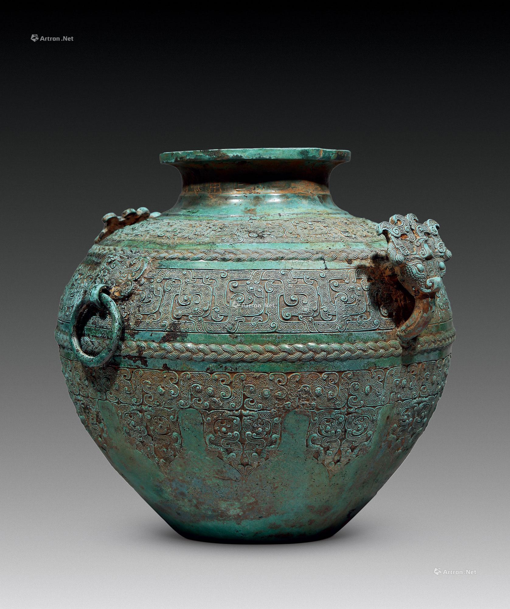 【春秋 青铜兽首蟠虺纹罍】拍卖品_图片_价格_鉴赏_青铜器_雅昌艺术品