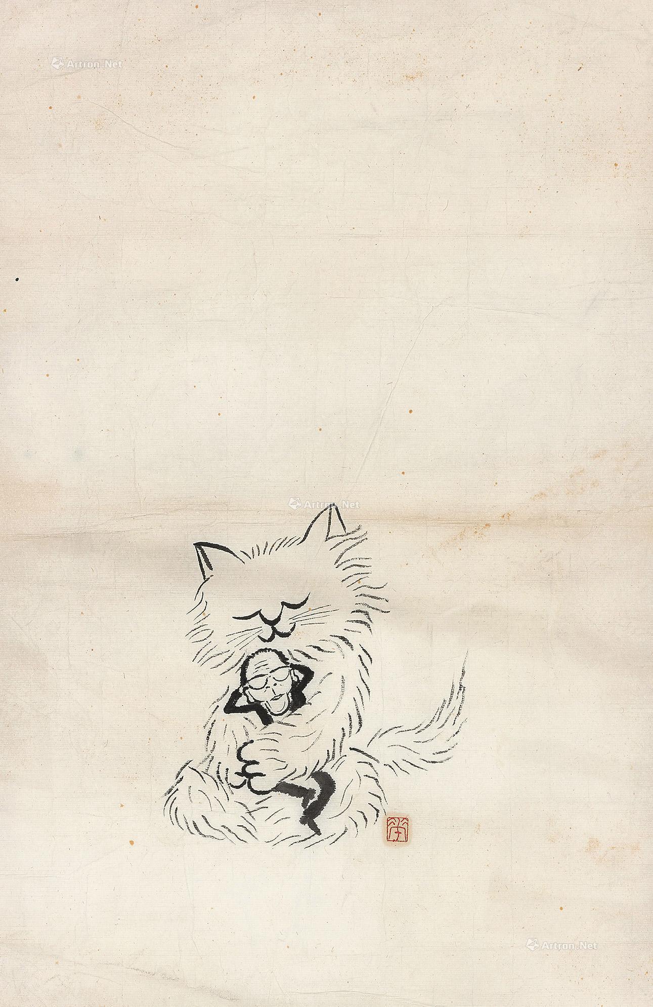 【无题 镜心 水墨纸本】拍卖品_图片_价格_鉴赏_绘画_雅昌艺术品拍卖