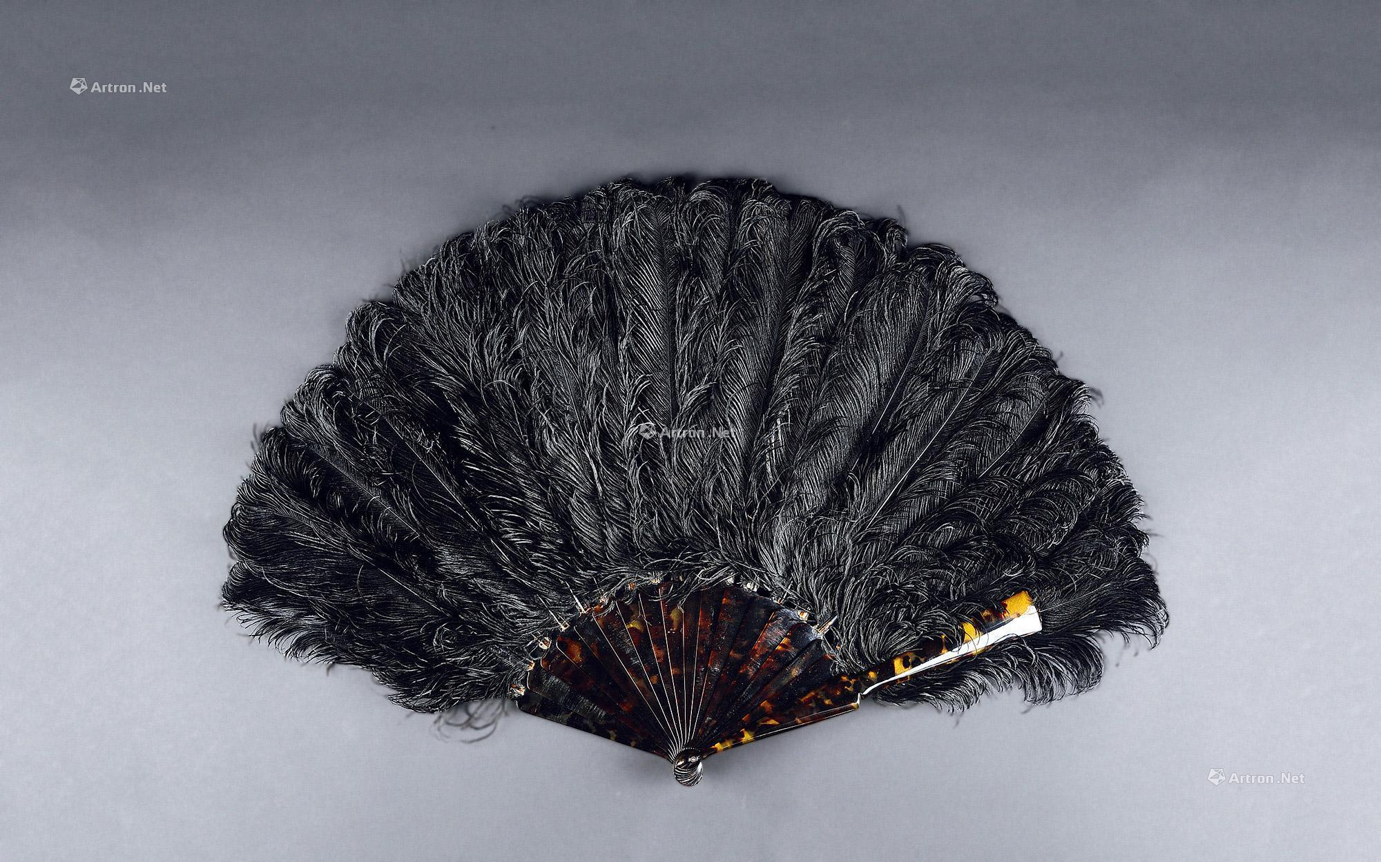 076119世纪玳瑁羽毛扇