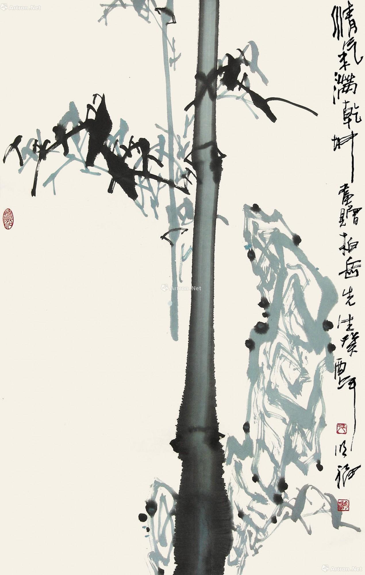 【清气满乾坤 立轴】拍卖品_图片_价格_鉴赏_绘画_雅昌艺术品拍卖网