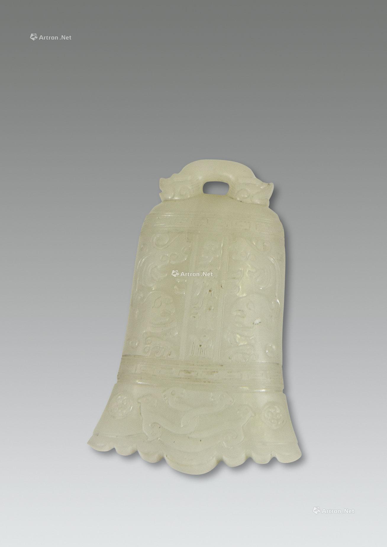 0414白玉钟形珮
