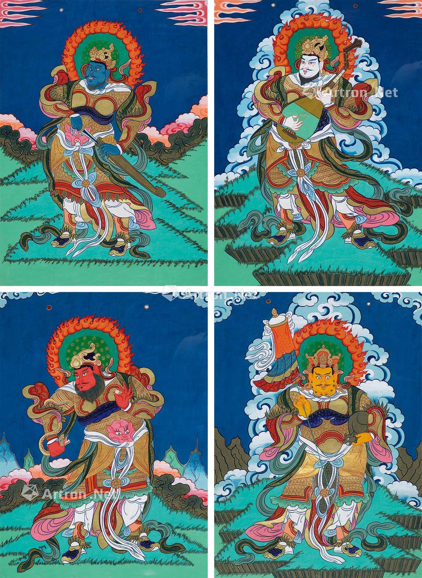 四大天王壁纸 佛教图片
