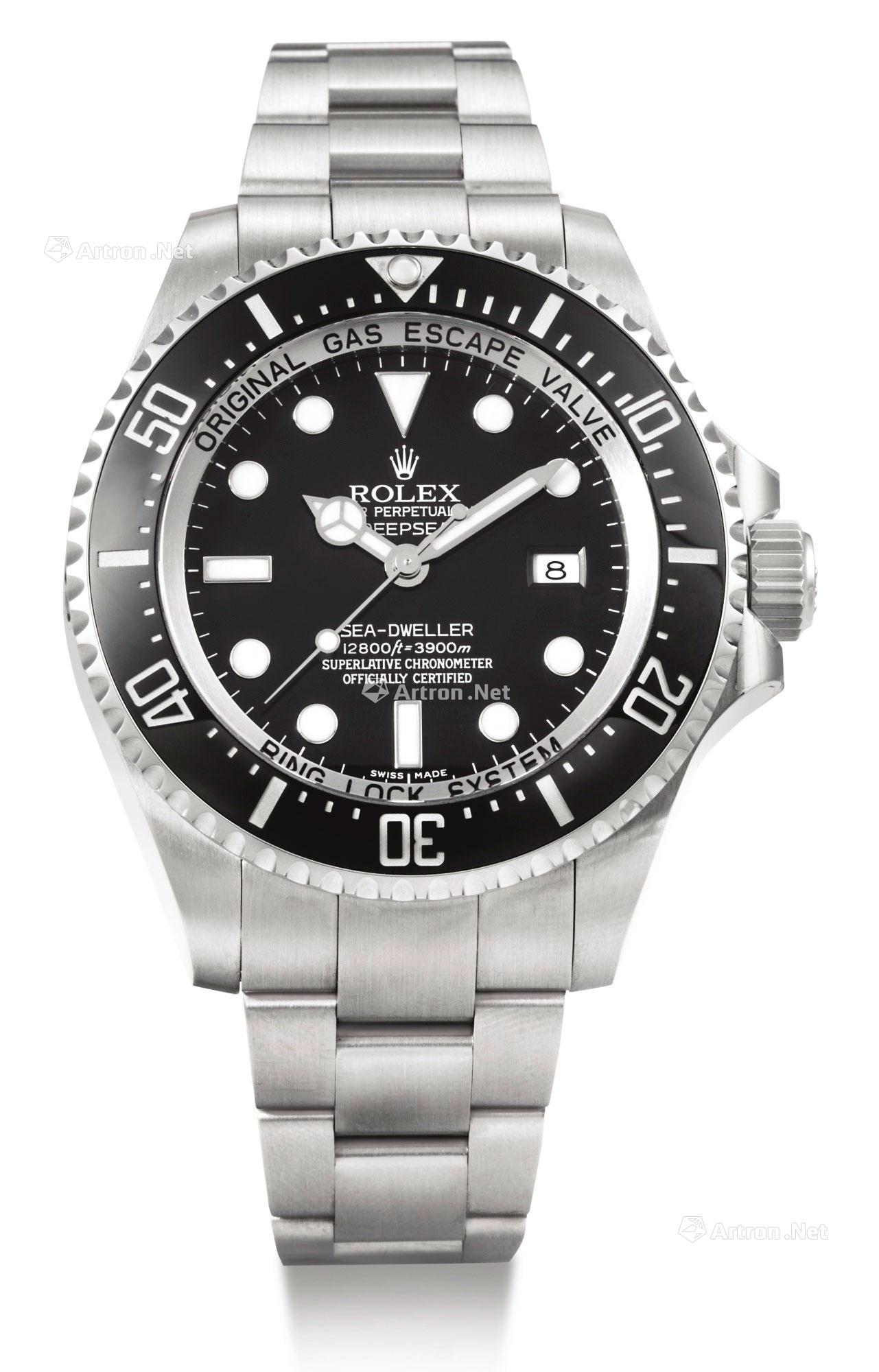 2043年份约2010劳力士116660型号deepseaseadweller精钢自